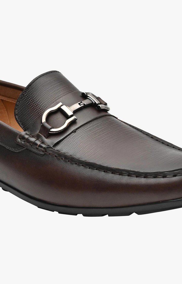 Jensyn Brown Driver Loafers