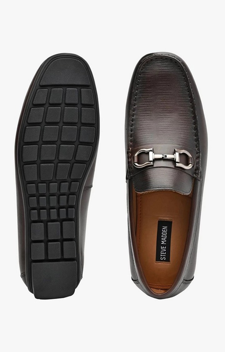 Jensyn Brown Driver Loafers