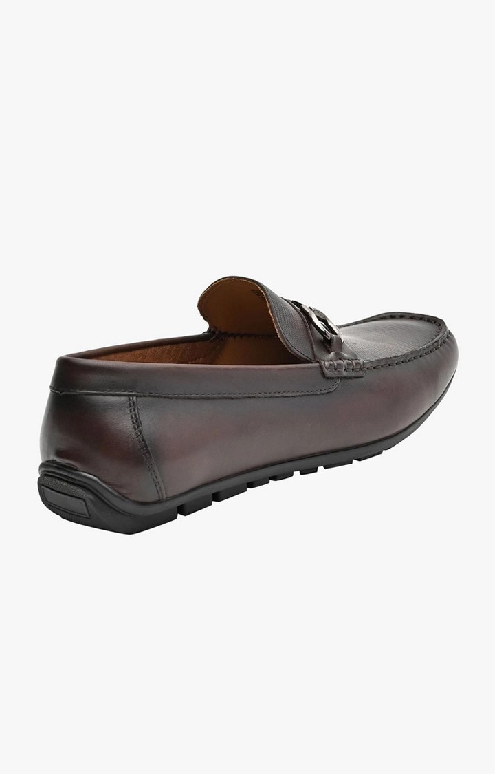 Jensyn Brown Driver Loafers