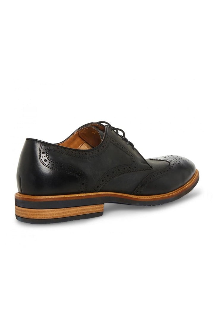 Kadynn Black Tie-Ups & Dress Loafers
