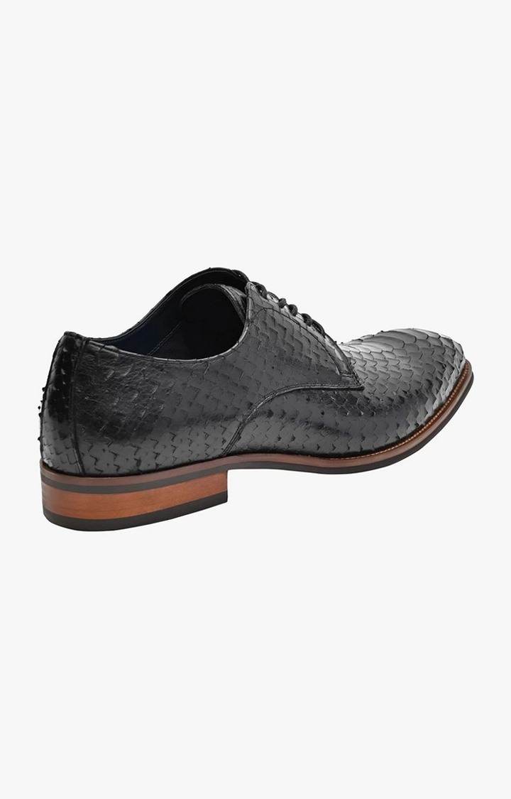Moah Black Tie-Ups & Dress Loafers