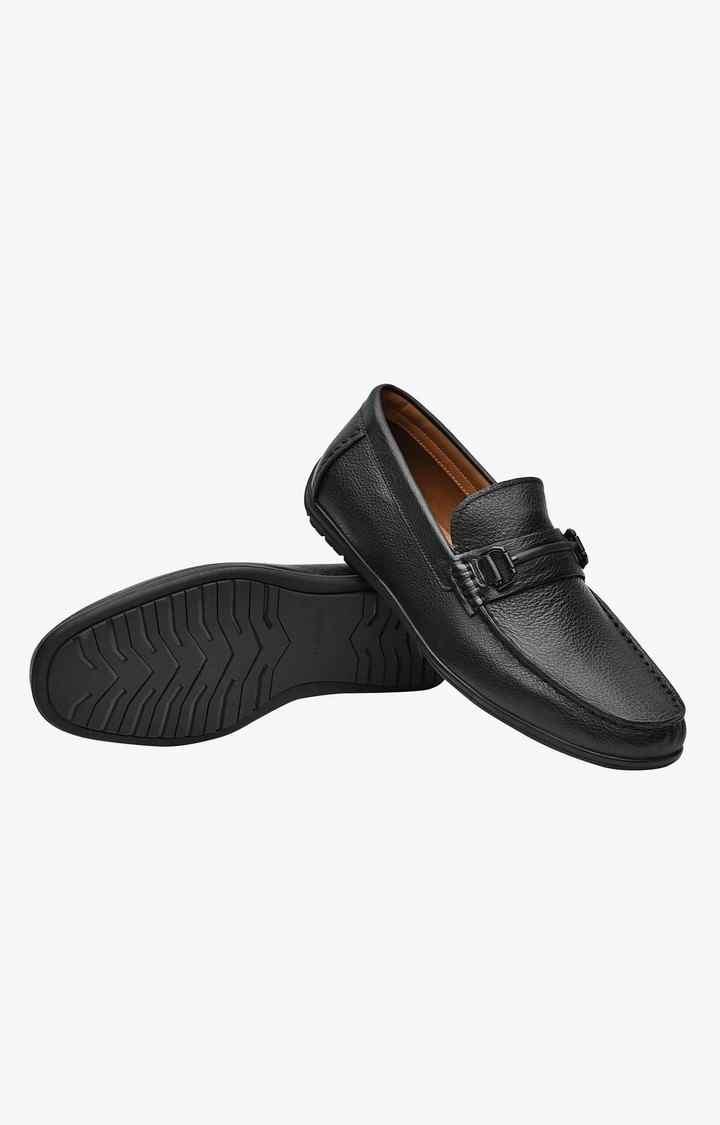 Nexxes Black Driver Loafers