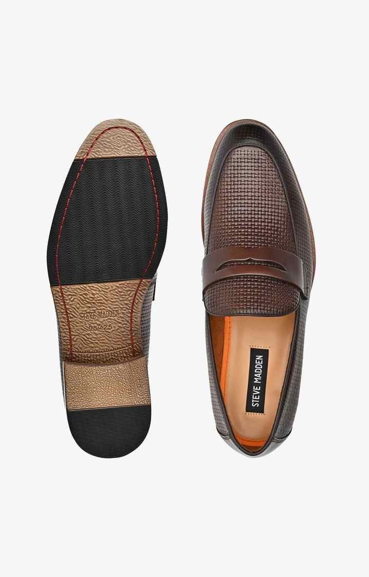 Tavish Brown Tie-Ups & Dress Loafers
