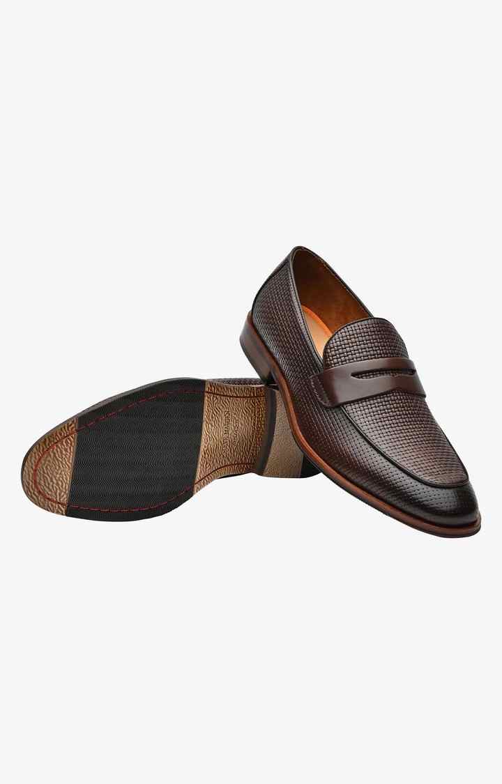 Tavish Brown Tie-Ups & Dress Loafers