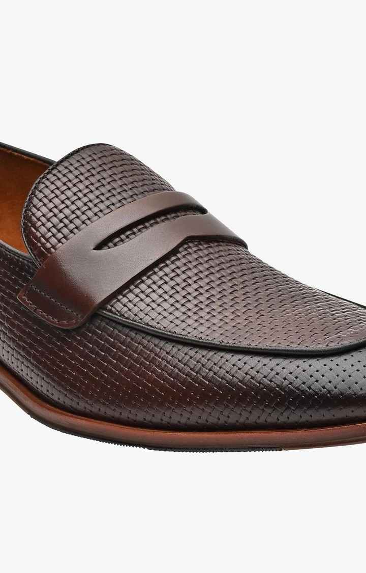 Tavish Brown Tie-Ups & Dress Loafers