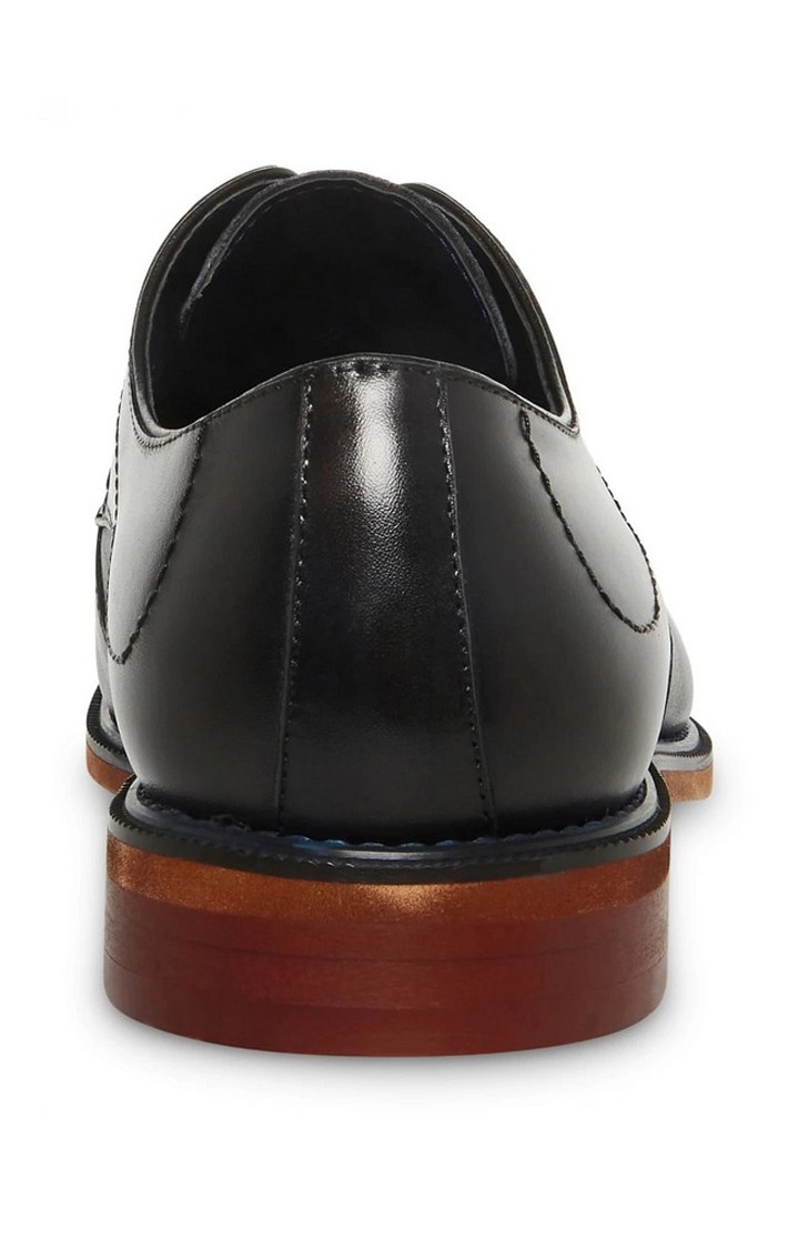 Zohit Black Tie-Ups & Dress Loafers