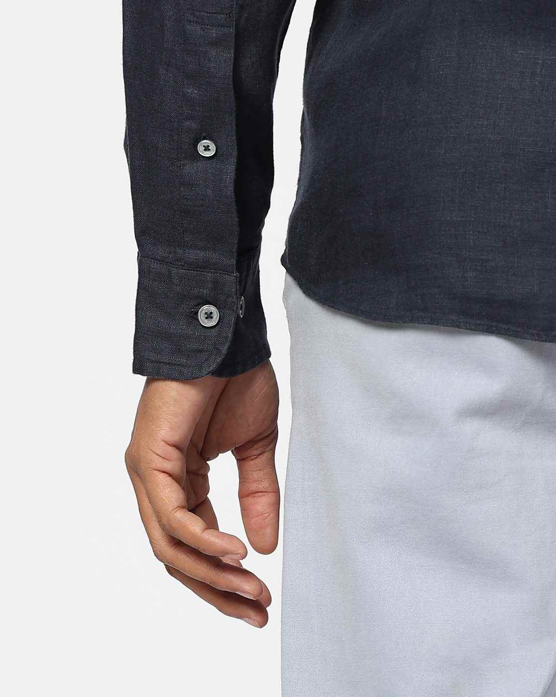 Brooks Brothers Slim fitted Linen Sports Shirt