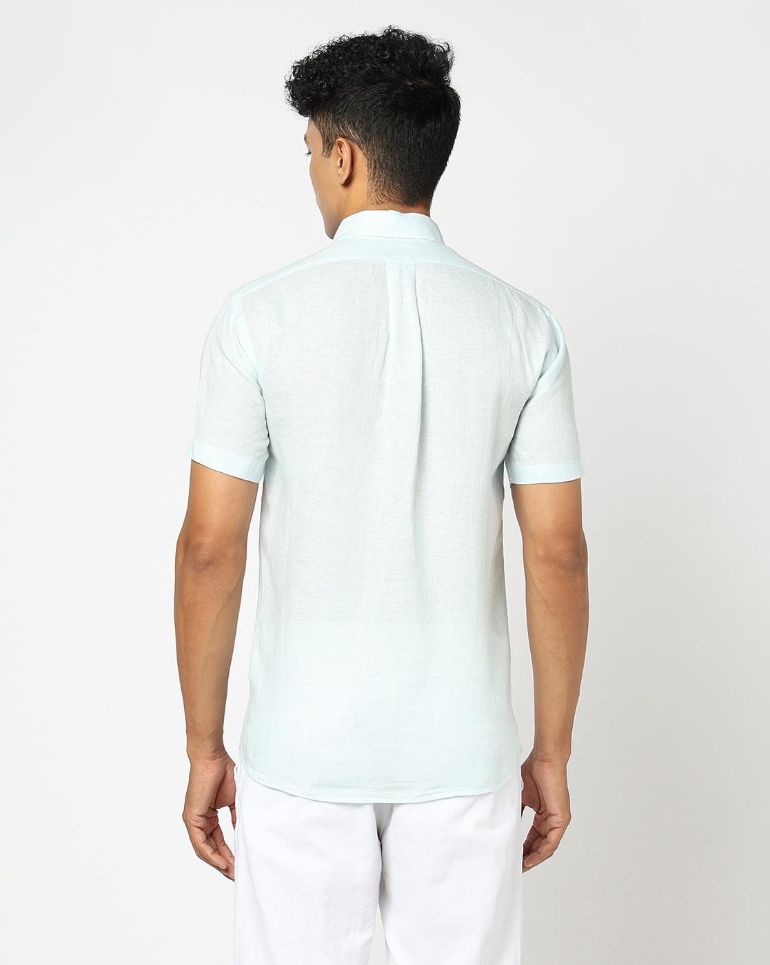 Brooks Brothers Slim fitted Linen Sports Shirt
