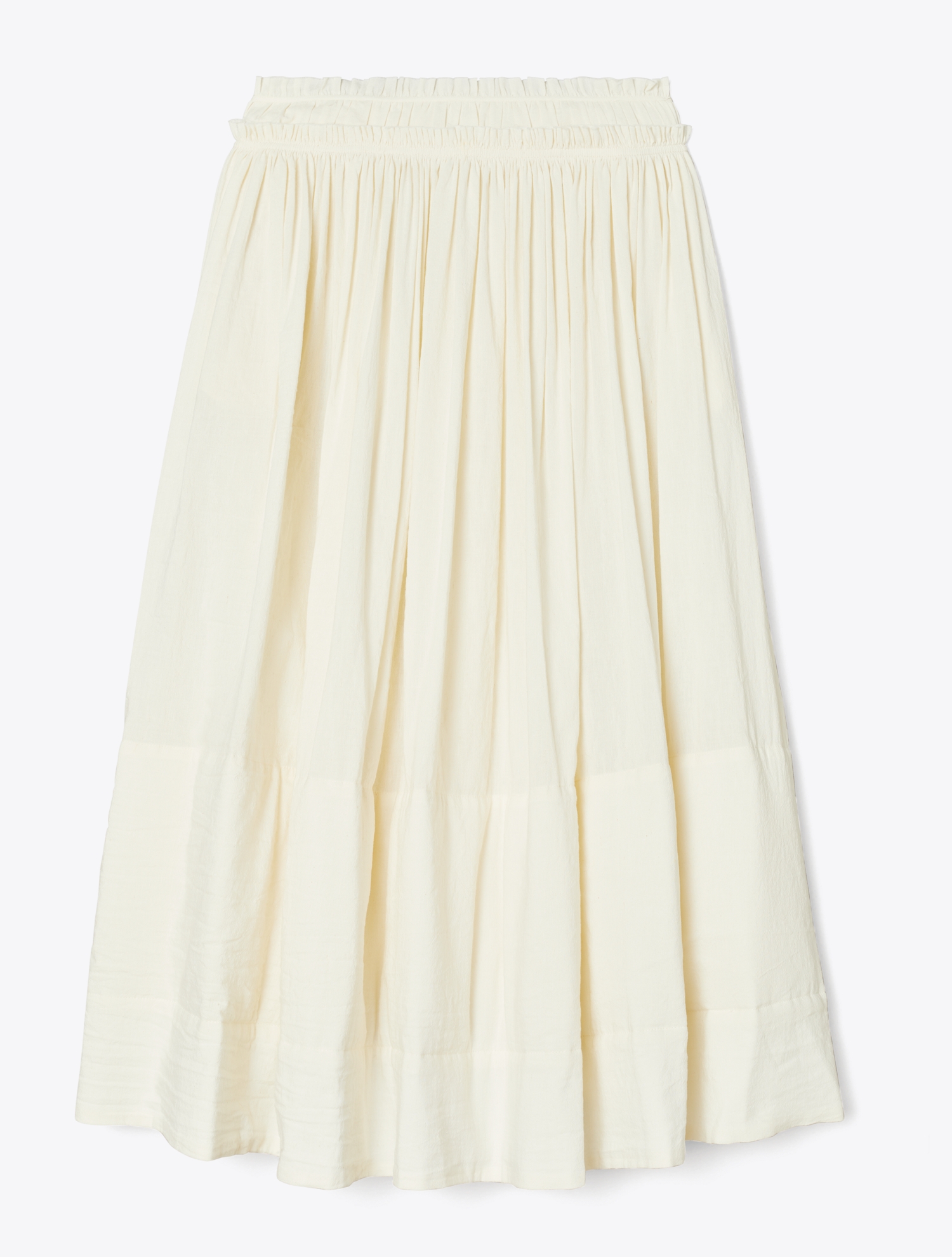 Ruched-Waist Skirt