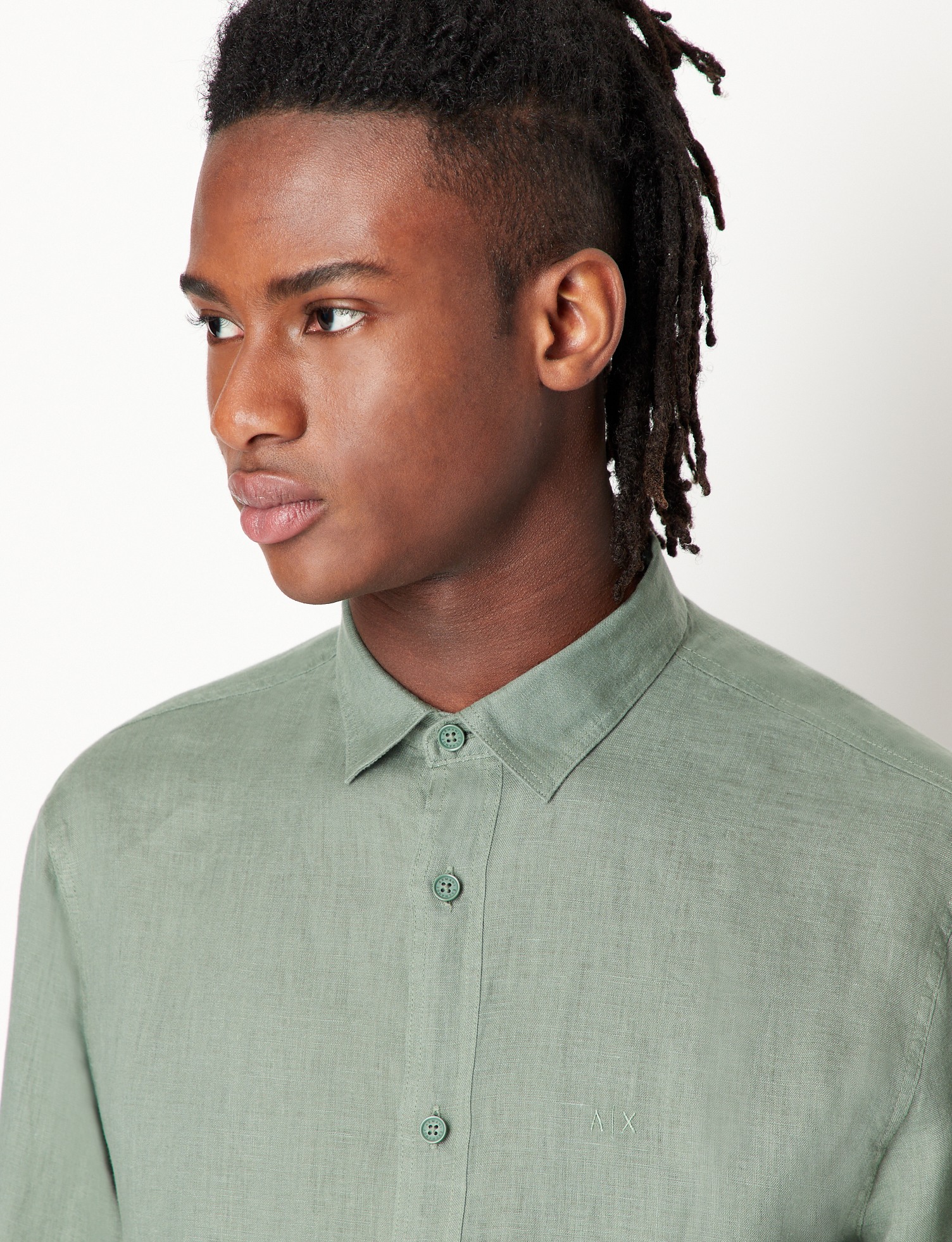 Men Green Others  Shirt