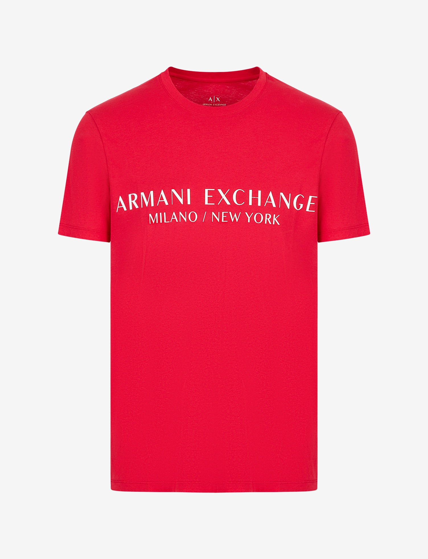 Men Red Cotton  T-Shirt