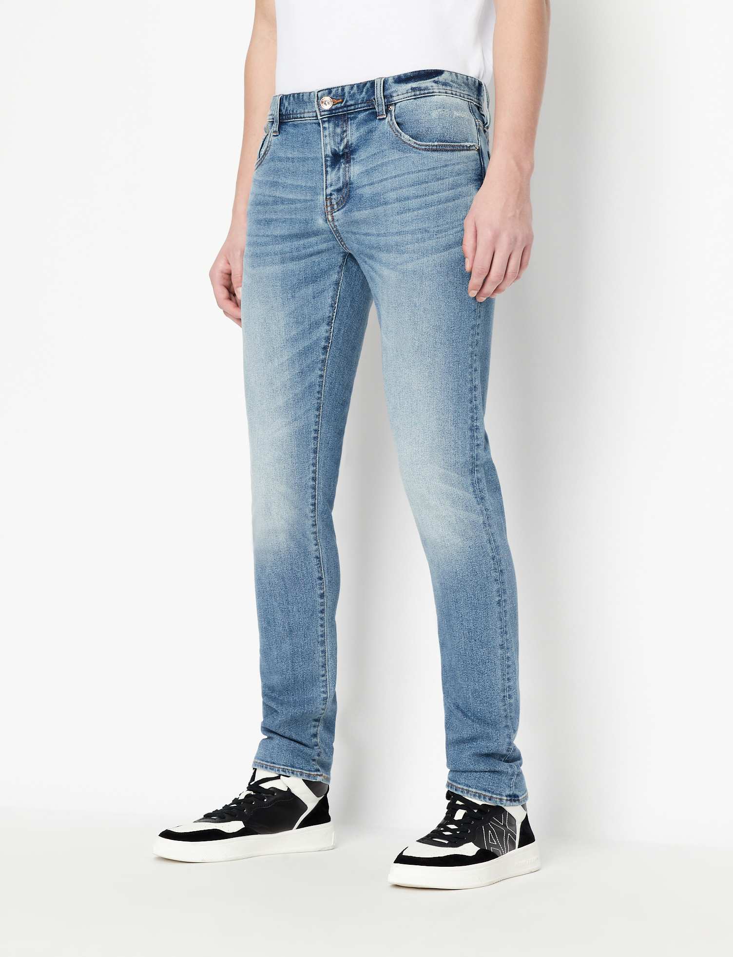 Armani exchange best sale j14 skinny jeans