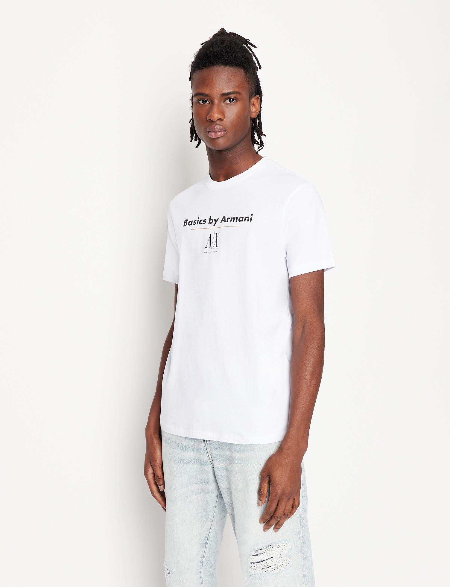 Armani basic t shirt cheap