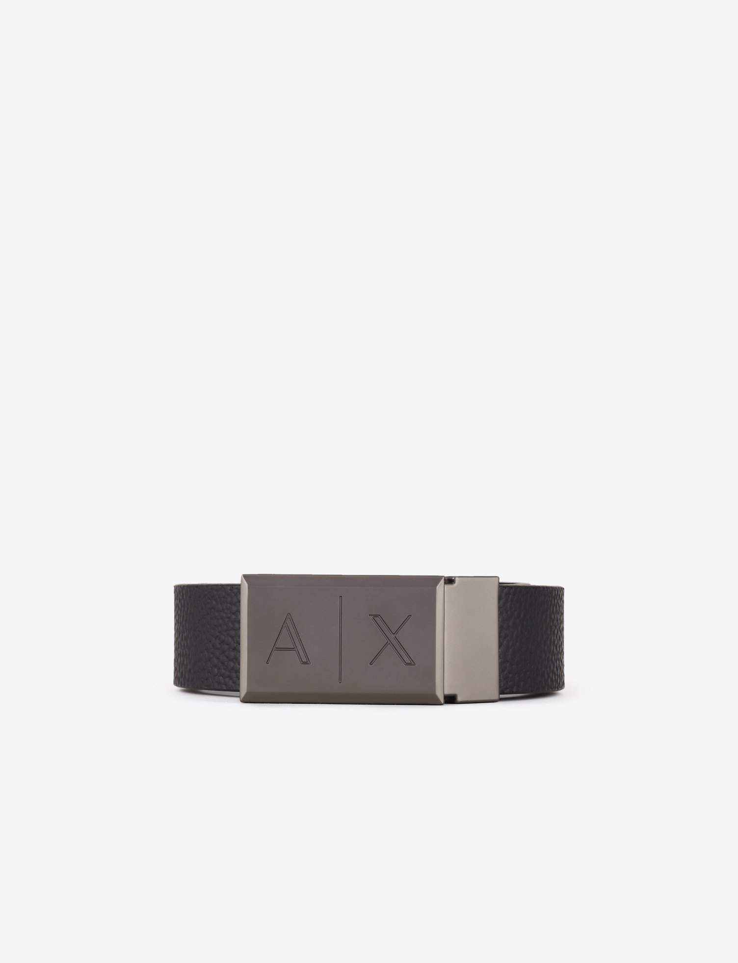 Armani exchange logo belt cheap