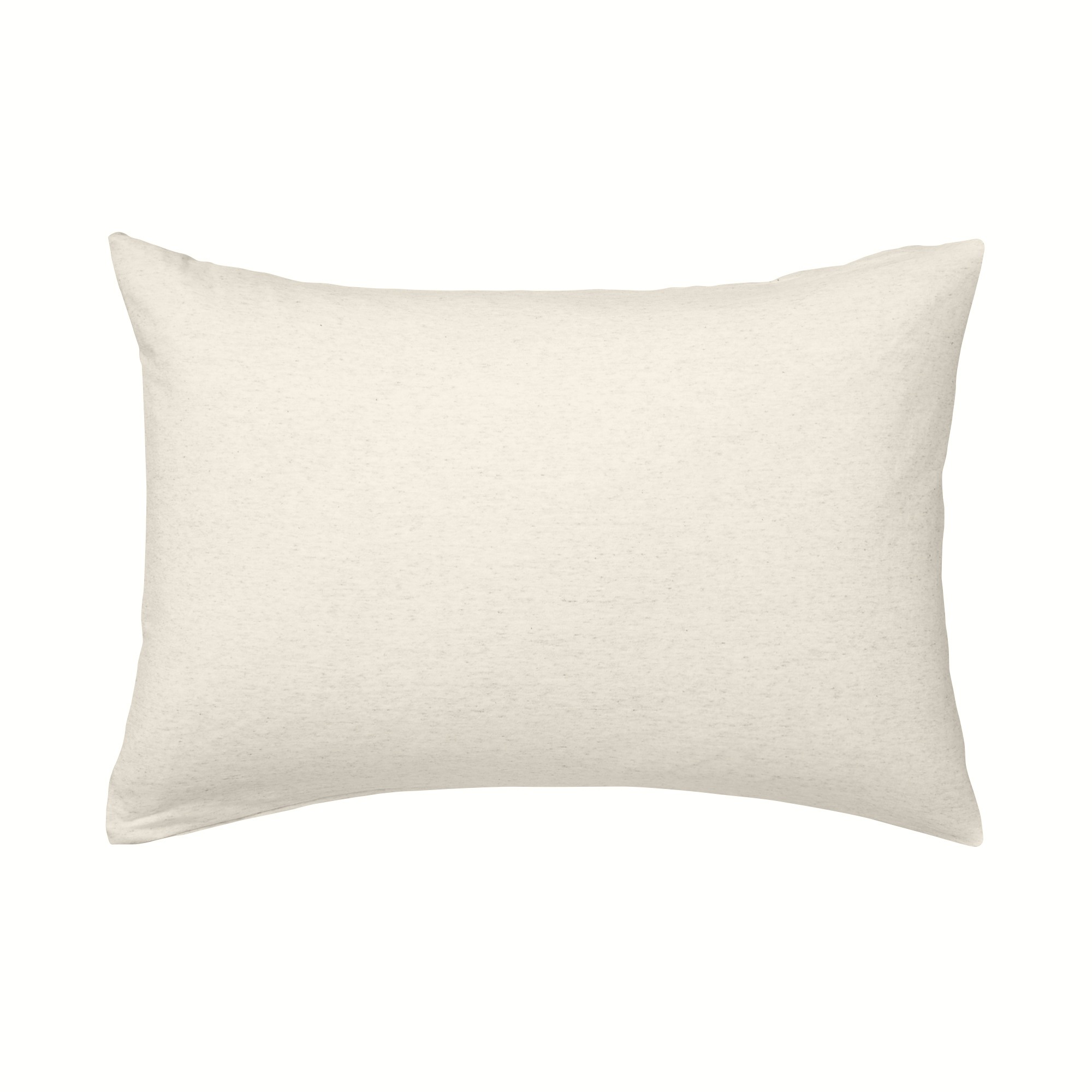 COTTON JERSEY PILLOW CASE LIGHT BEIGE