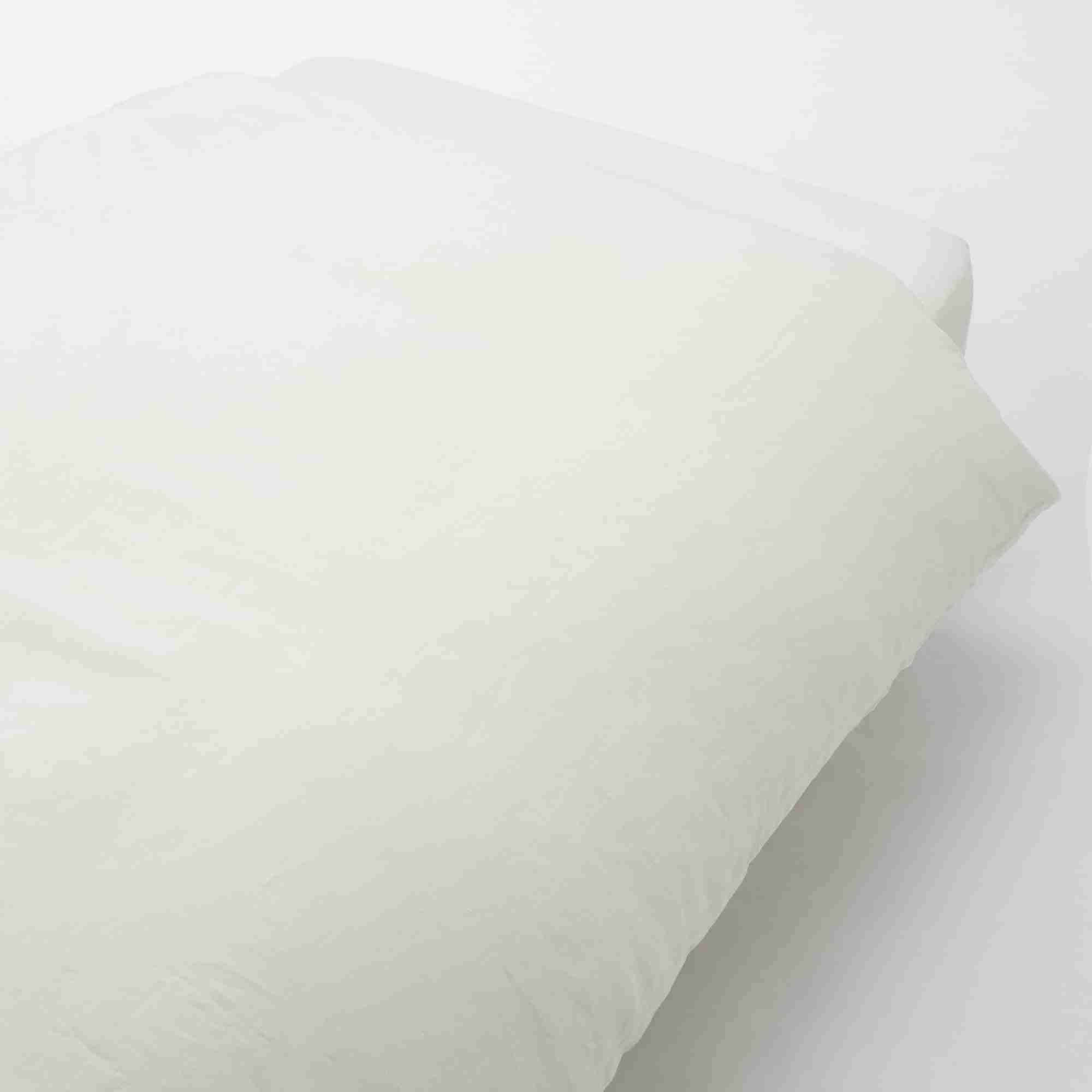 MUJI | LINEN PLAIN WEAVE DUVET COVER S OFF WHITE