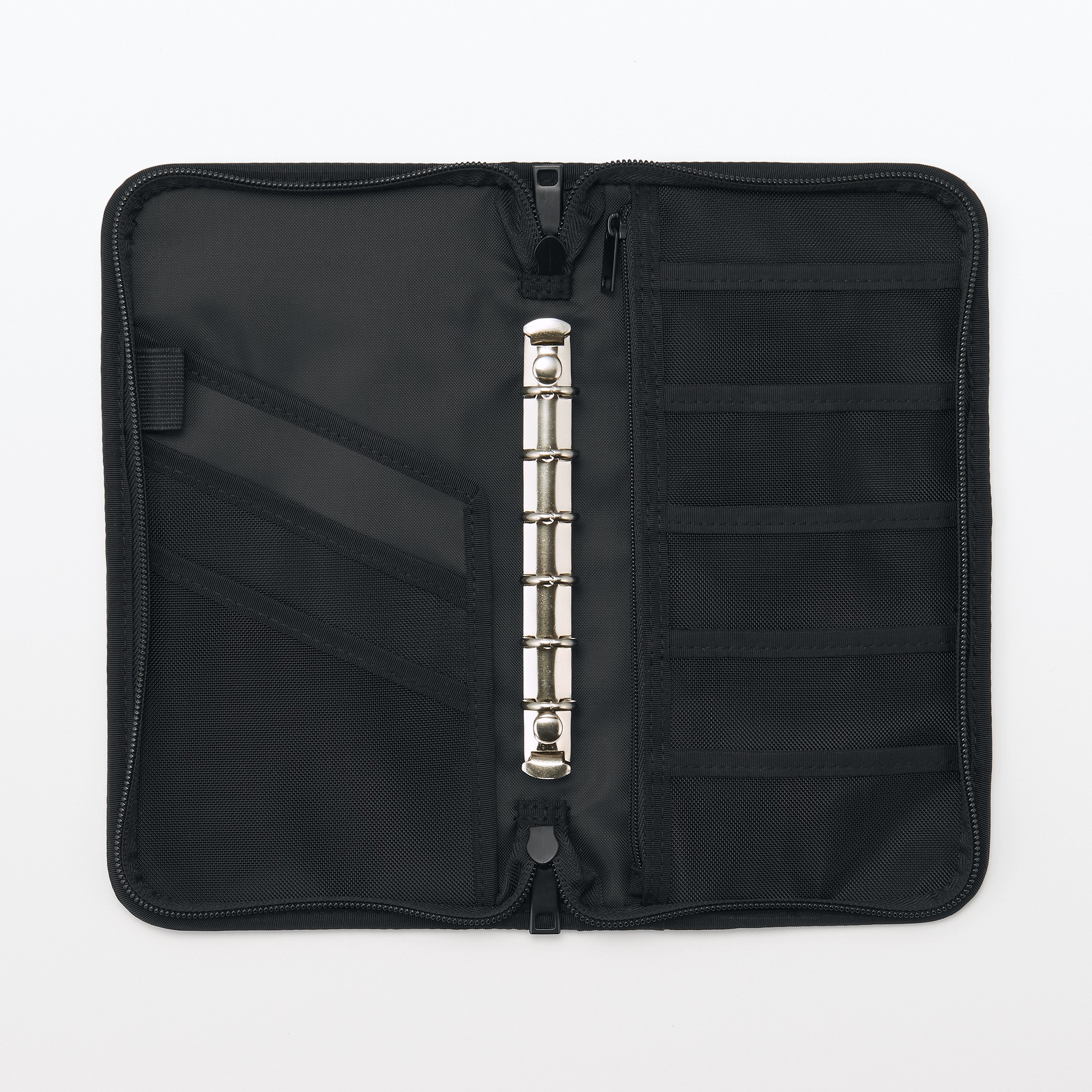 Polyester passport case with pocket