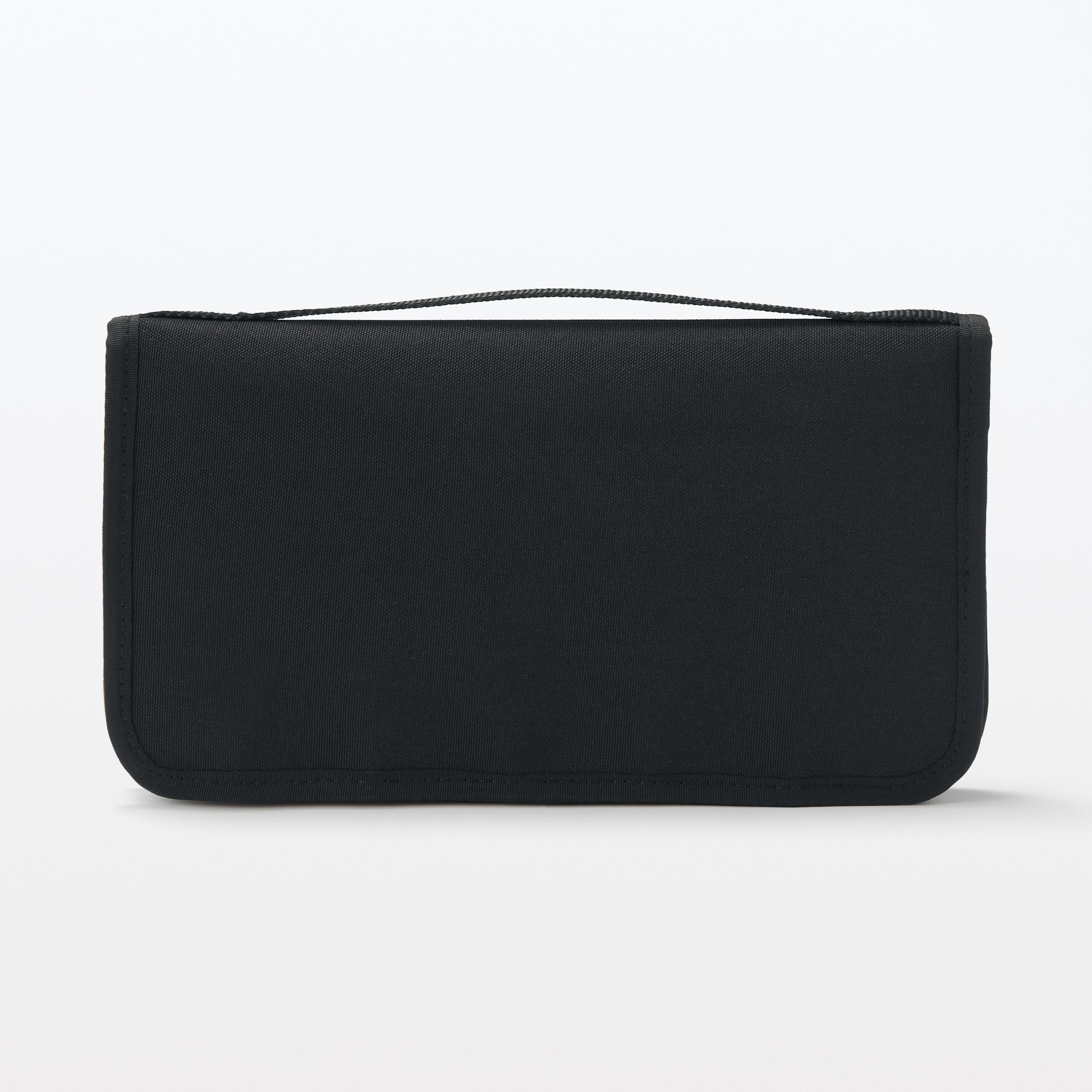 Polyester passport case with pocket