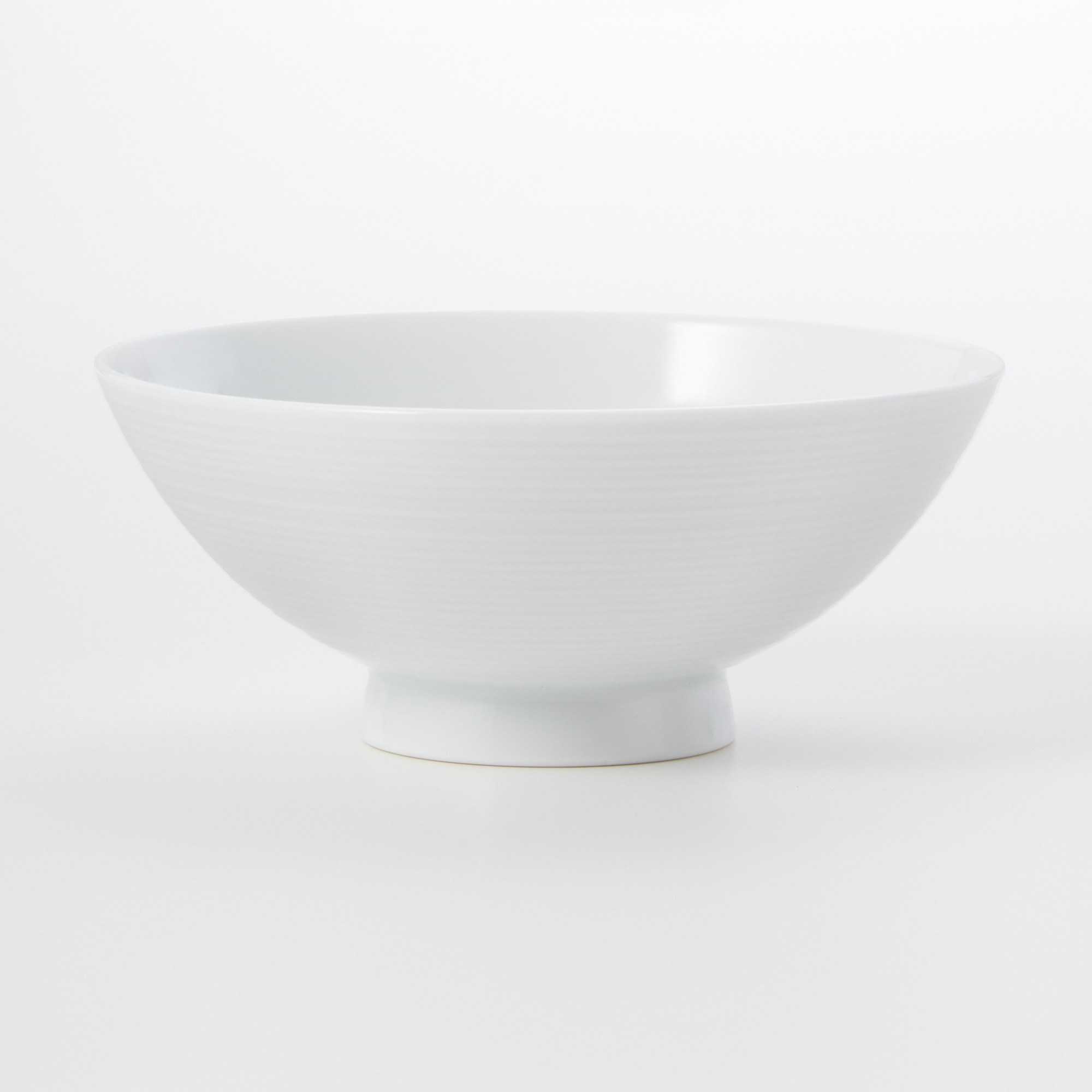 MUJI | WHITE PORCELAIN RICE BOWL XL