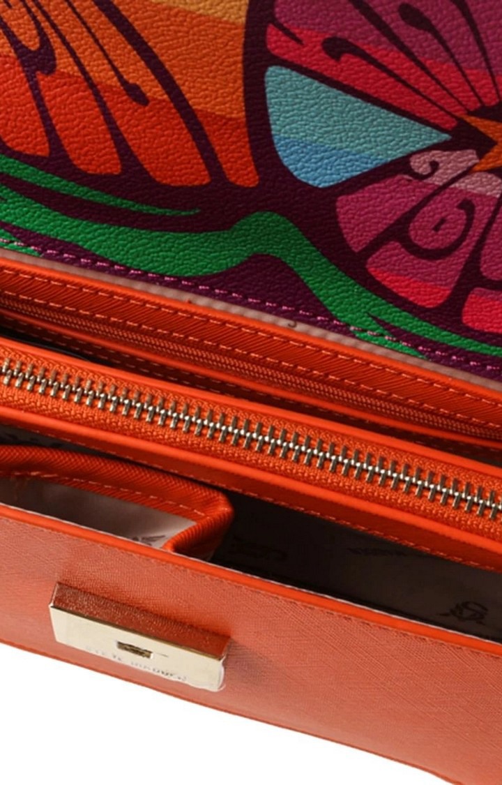 Bvibes Orange Handbags