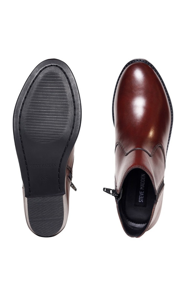 SM-KAVEN-3 BURGUNDY CASUAL BOOT