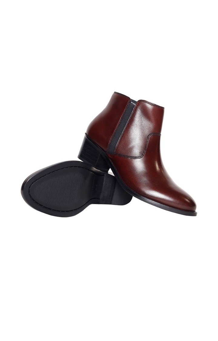 SM-KAVEN-3 BURGUNDY CASUAL BOOT