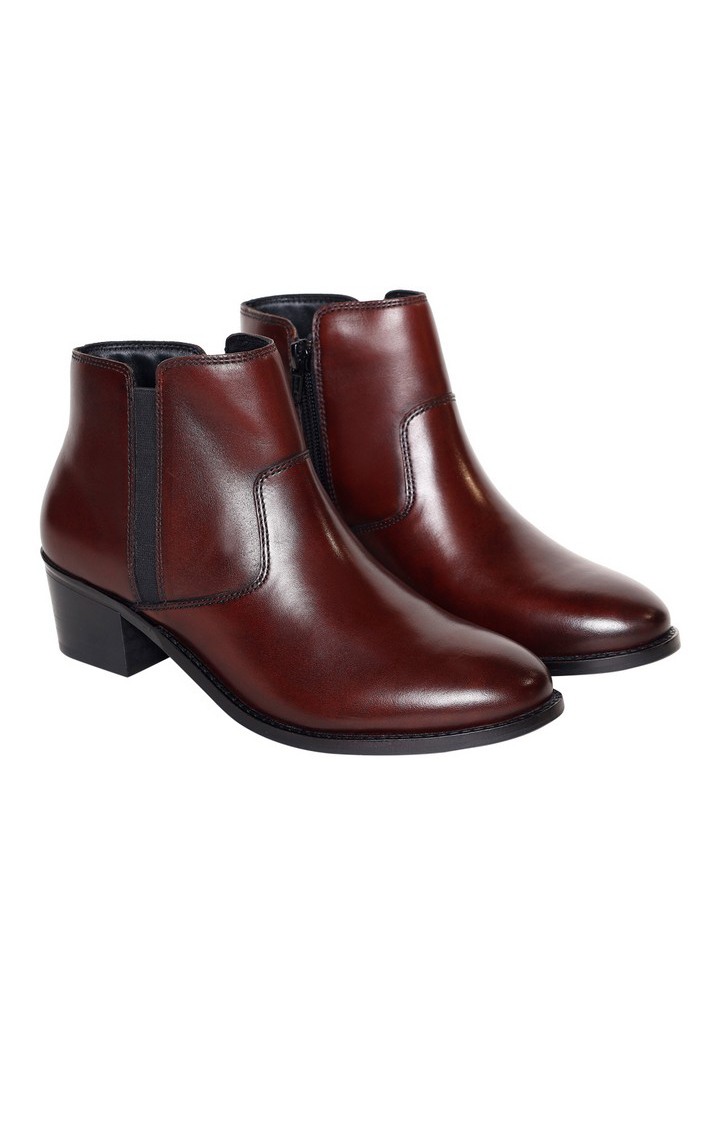 SM-KAVEN-3 BURGUNDY CASUAL BOOT