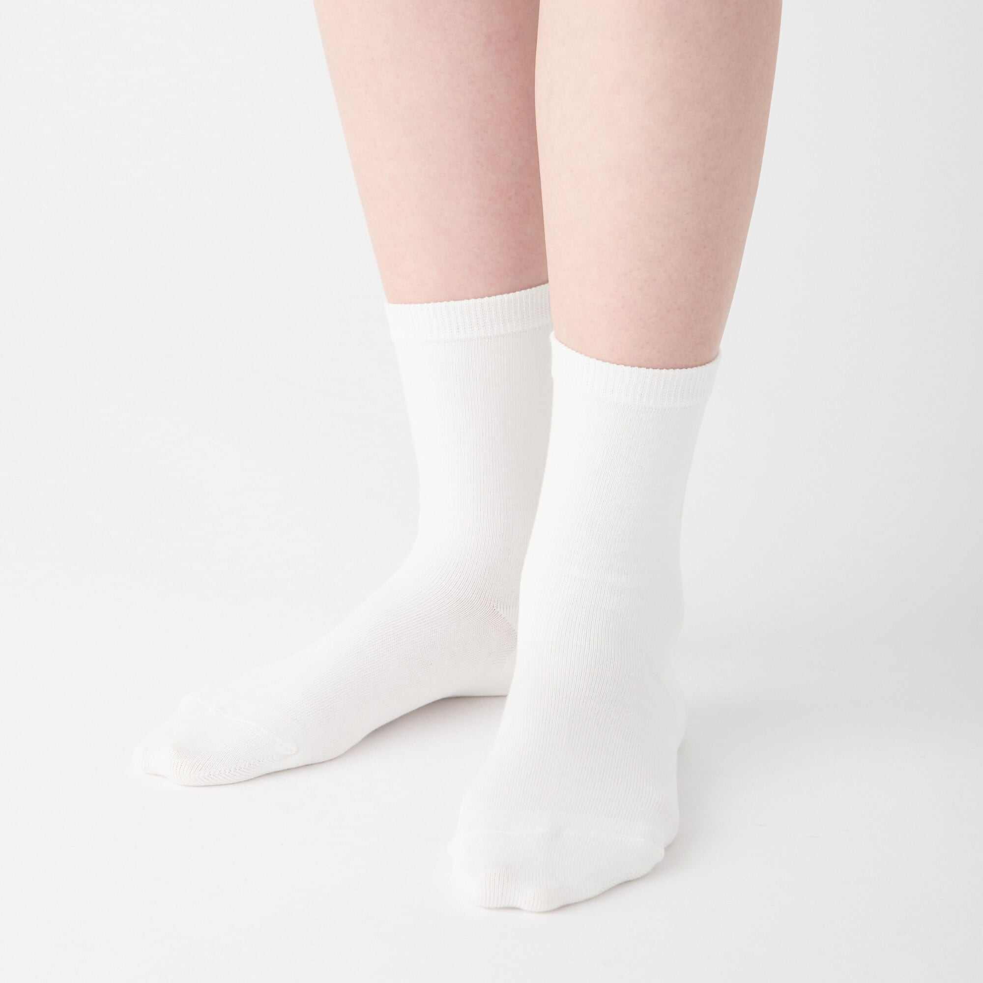 Right Angle 3 Layer Loose Top Socks