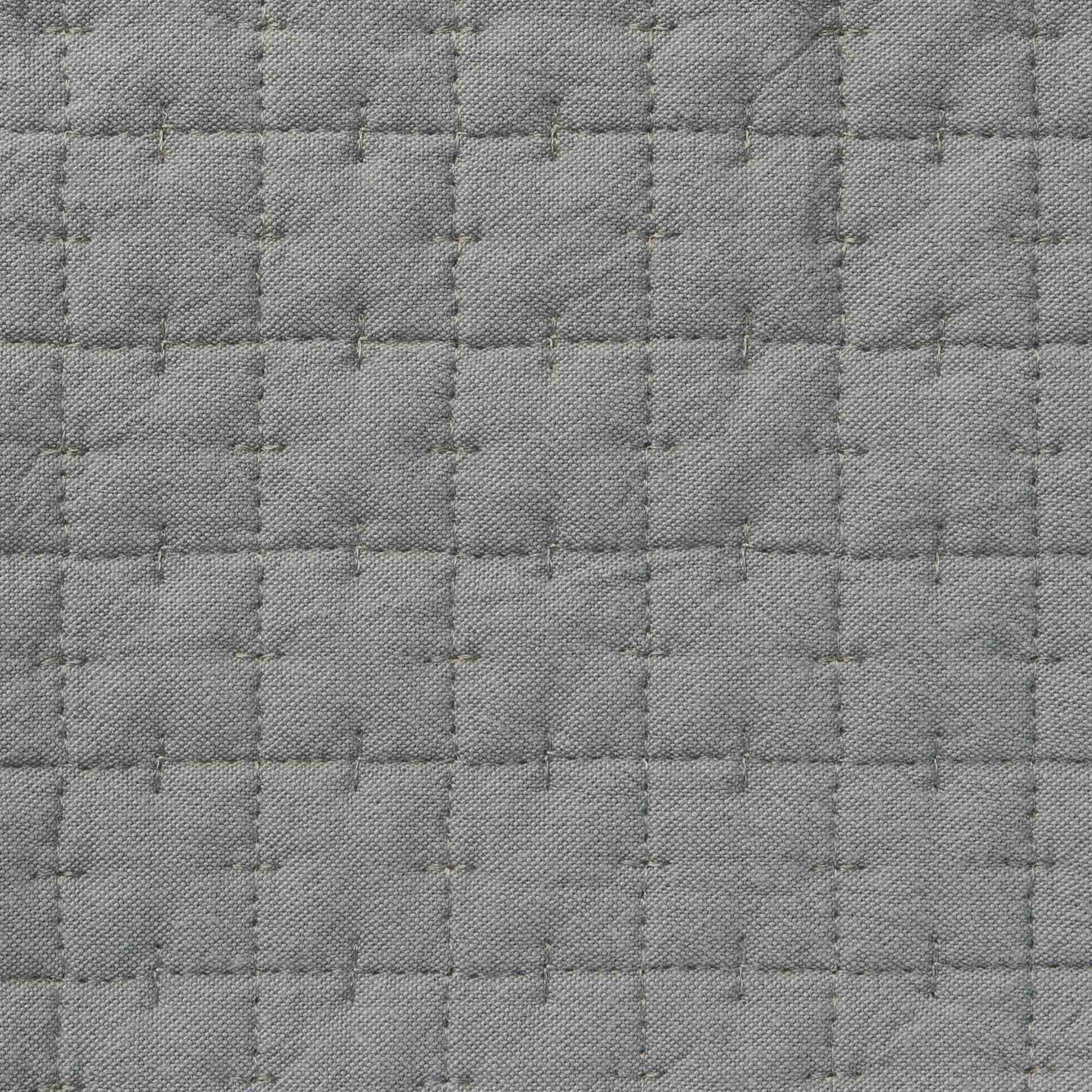 WASHED COTTON QUILTED RUG
