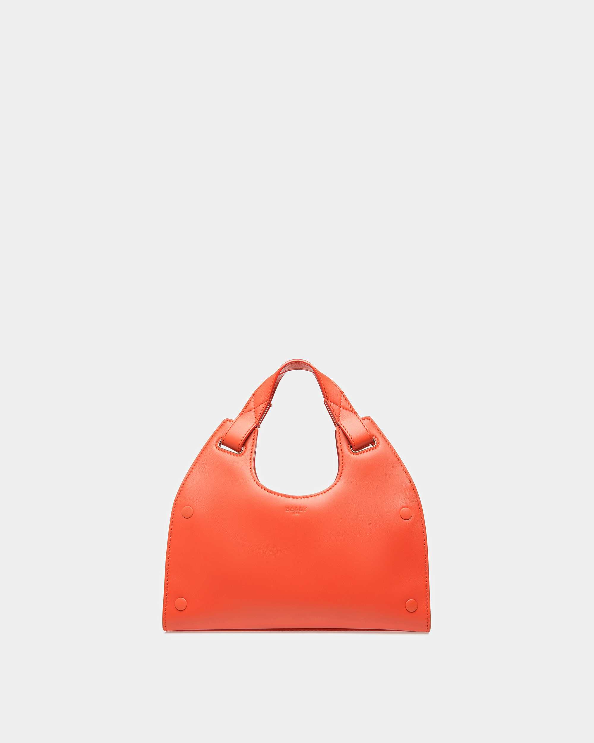 Ahres S Leather Crossbody Bag In Orange