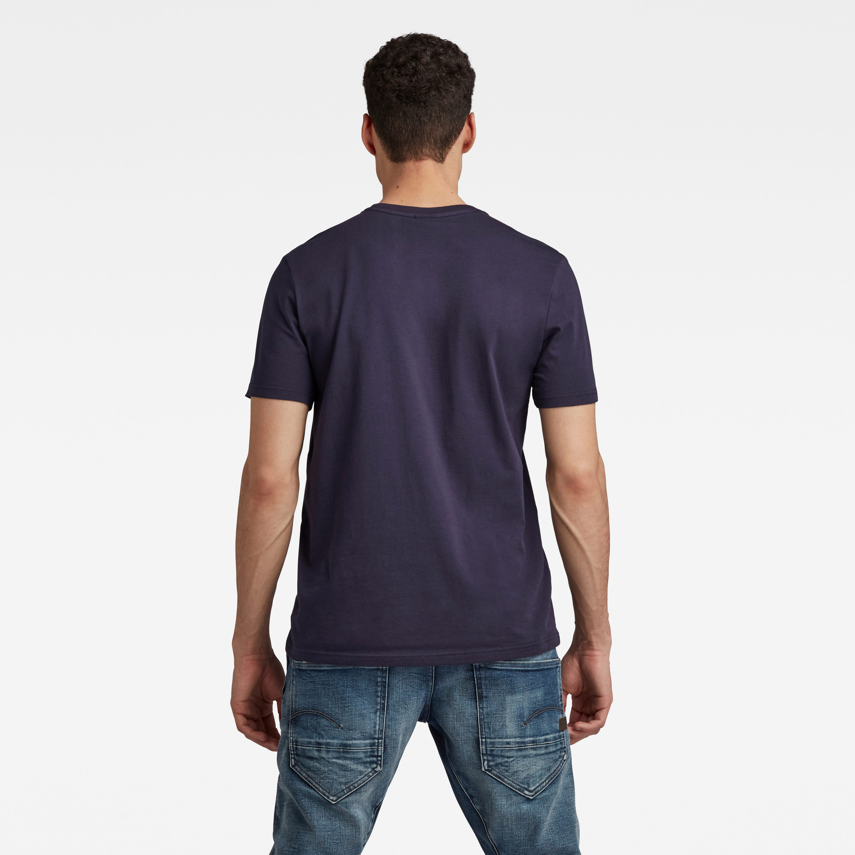 Satho Blue Regular Fit T-Shirt