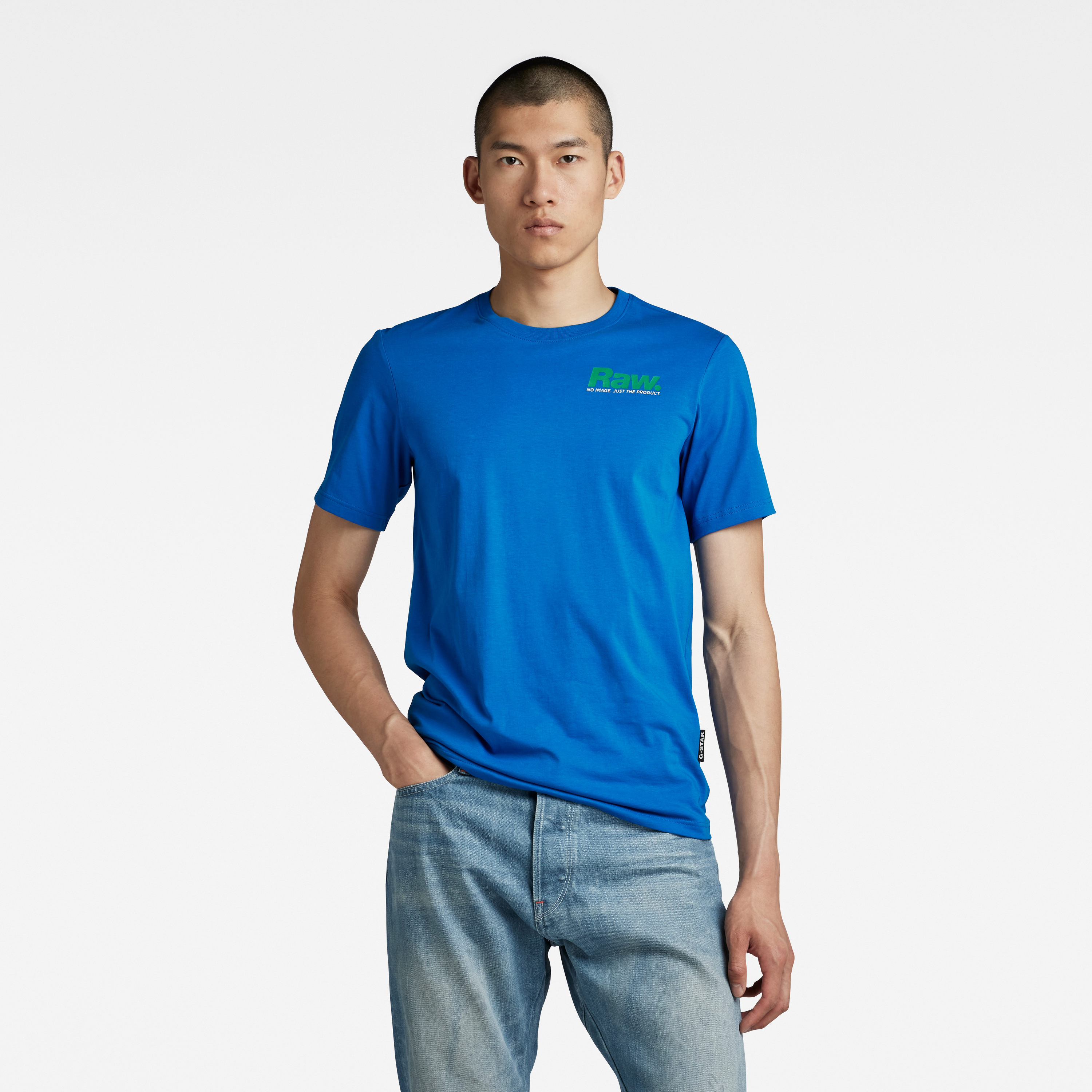 Photographer Blue Slim Fit T-Shirt