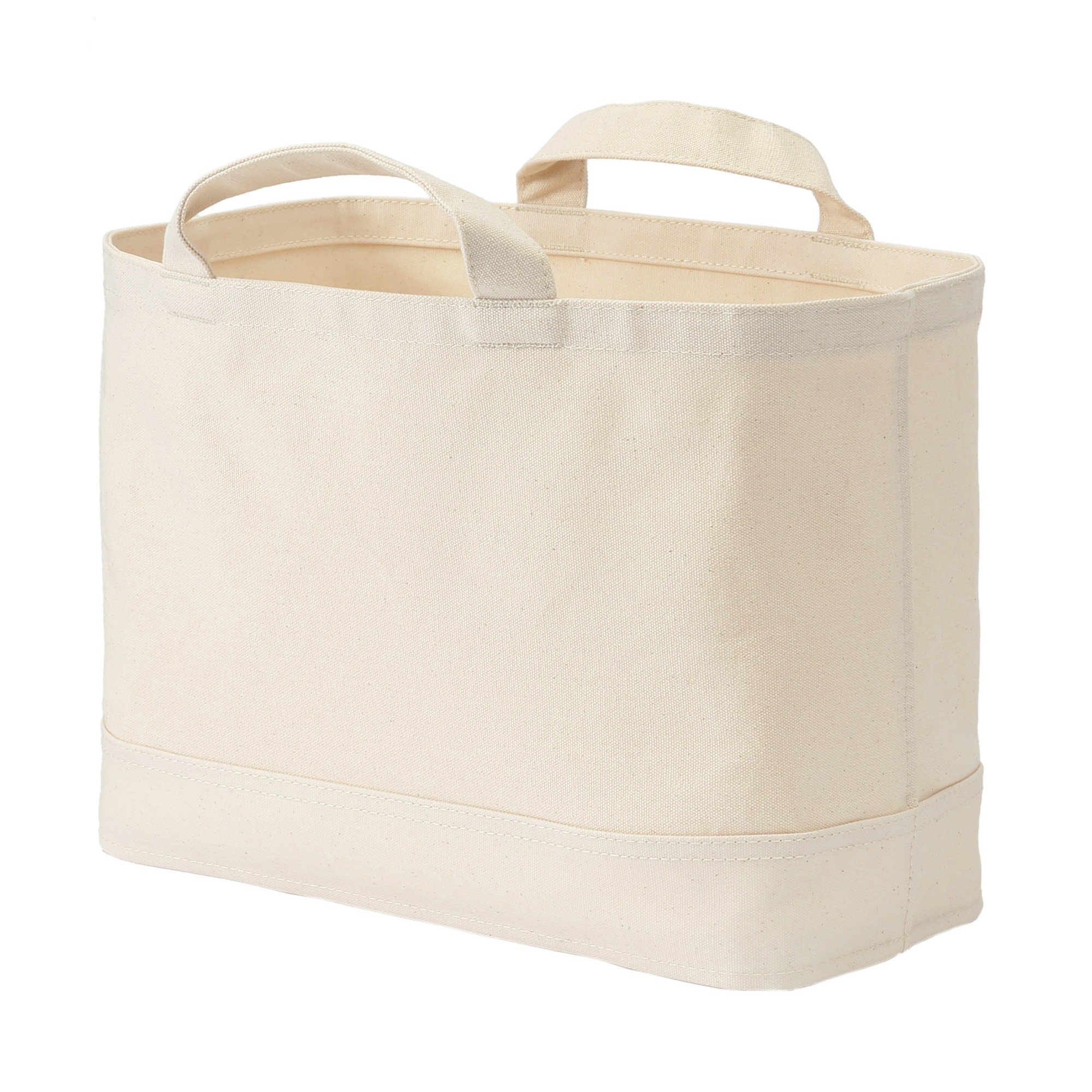 Canvas handled Rectangular basket Slim
