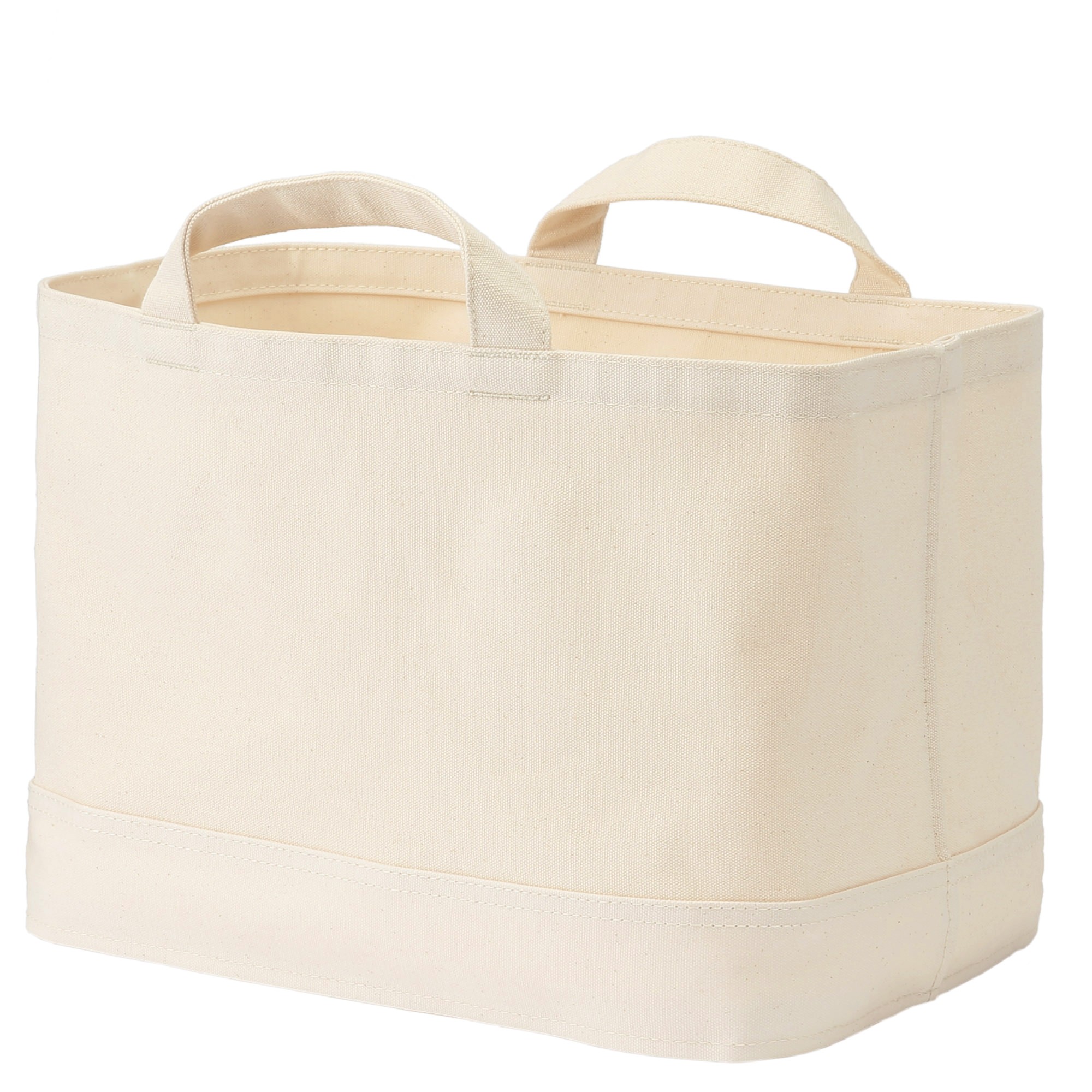 Canvas handled Rectangular basket L