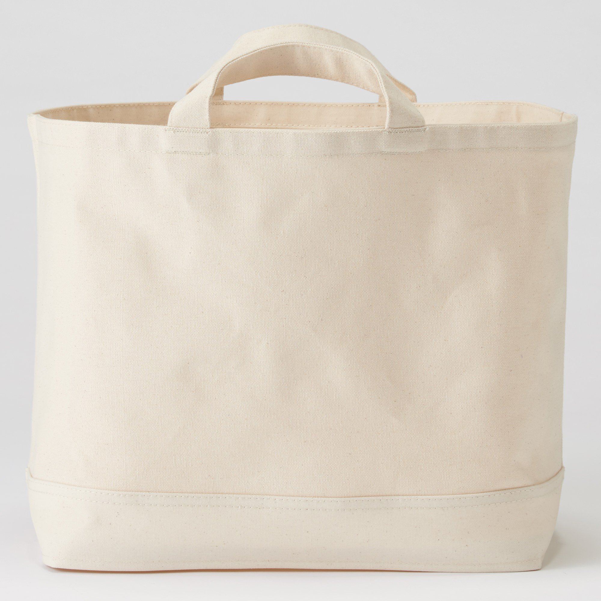Canvas handled Rectangular basket Deep