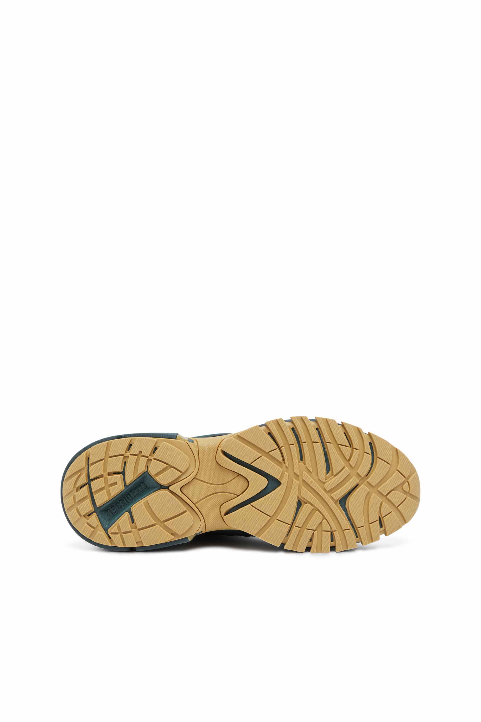 Green S-Serendipity Pro-X1 - Mesh sneakers with embossed overlays