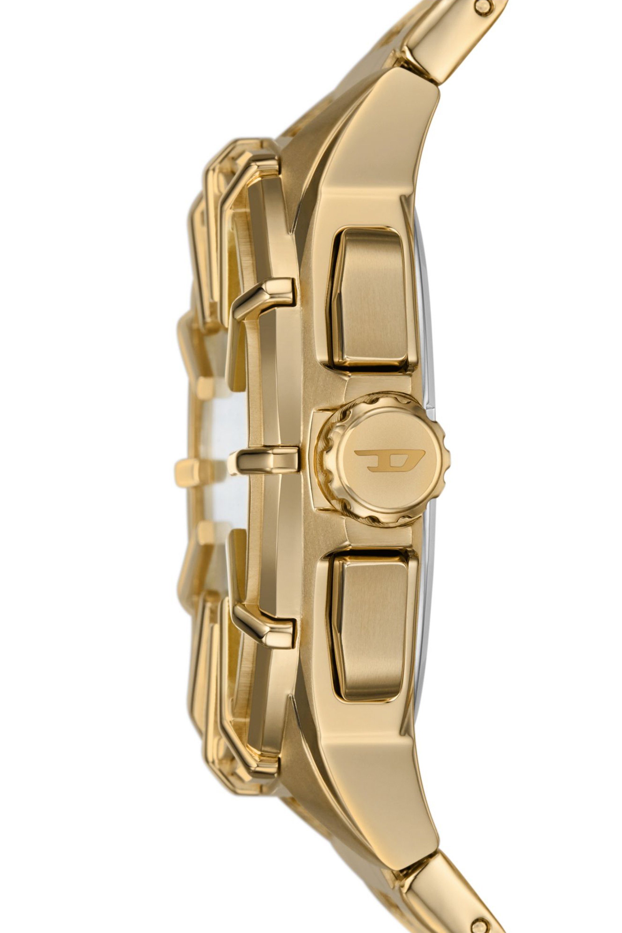 Gold Framed gold-tone stainless steel watch