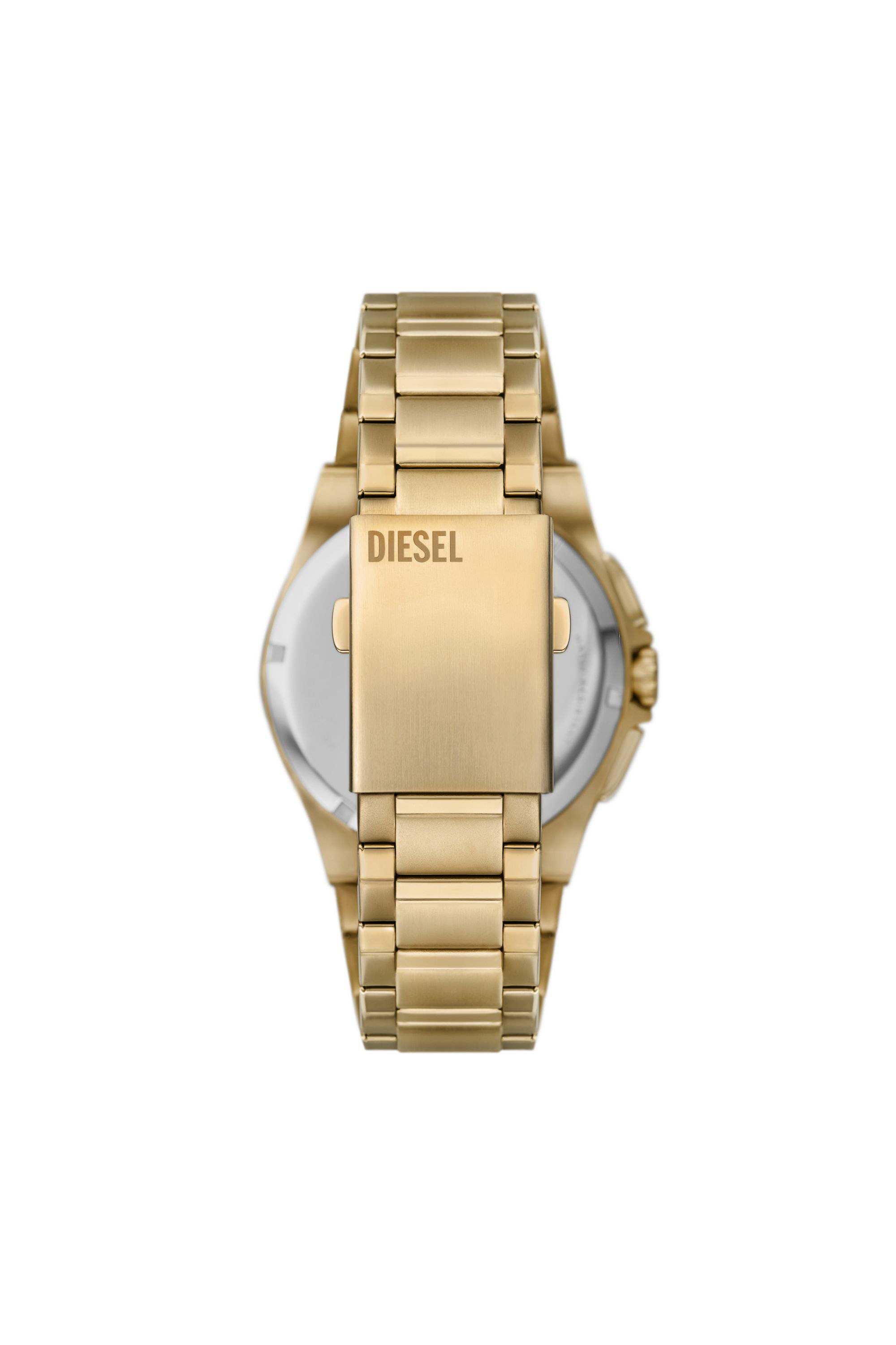 Gold Framed gold-tone stainless steel watch