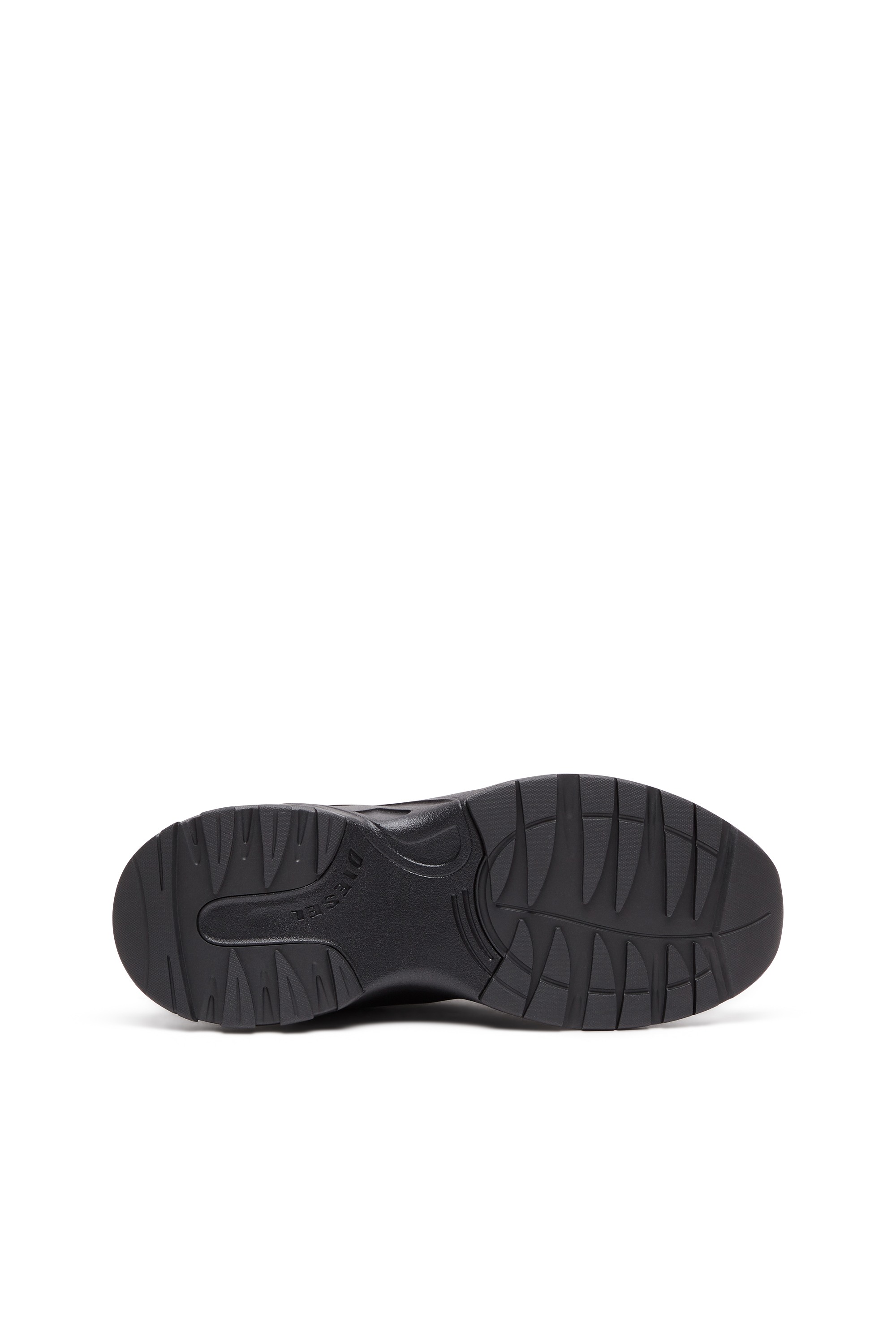 Black S-D-Runner-Slip-on sneakers with Oval D instep