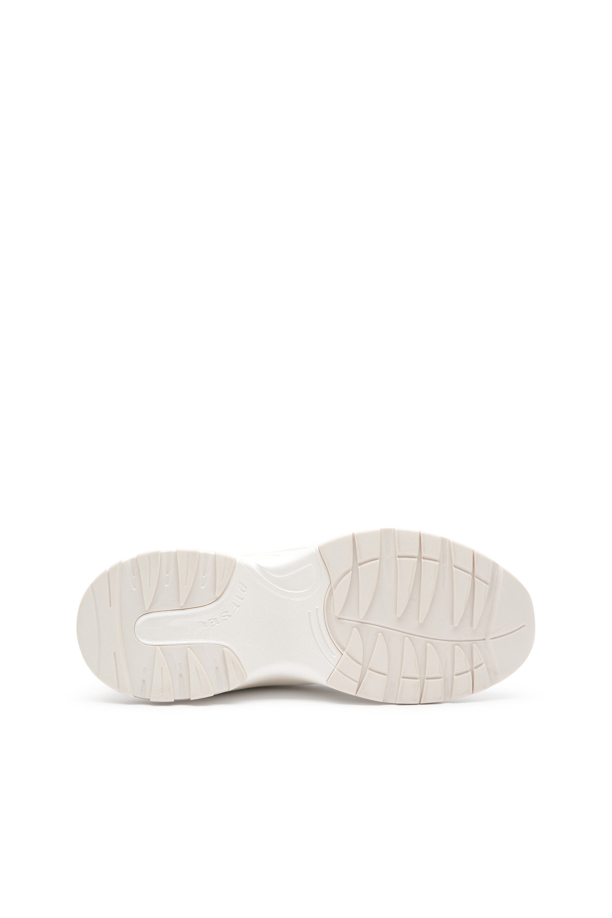 White  S-D-Runner-Slip-on sneakers with Oval D instep