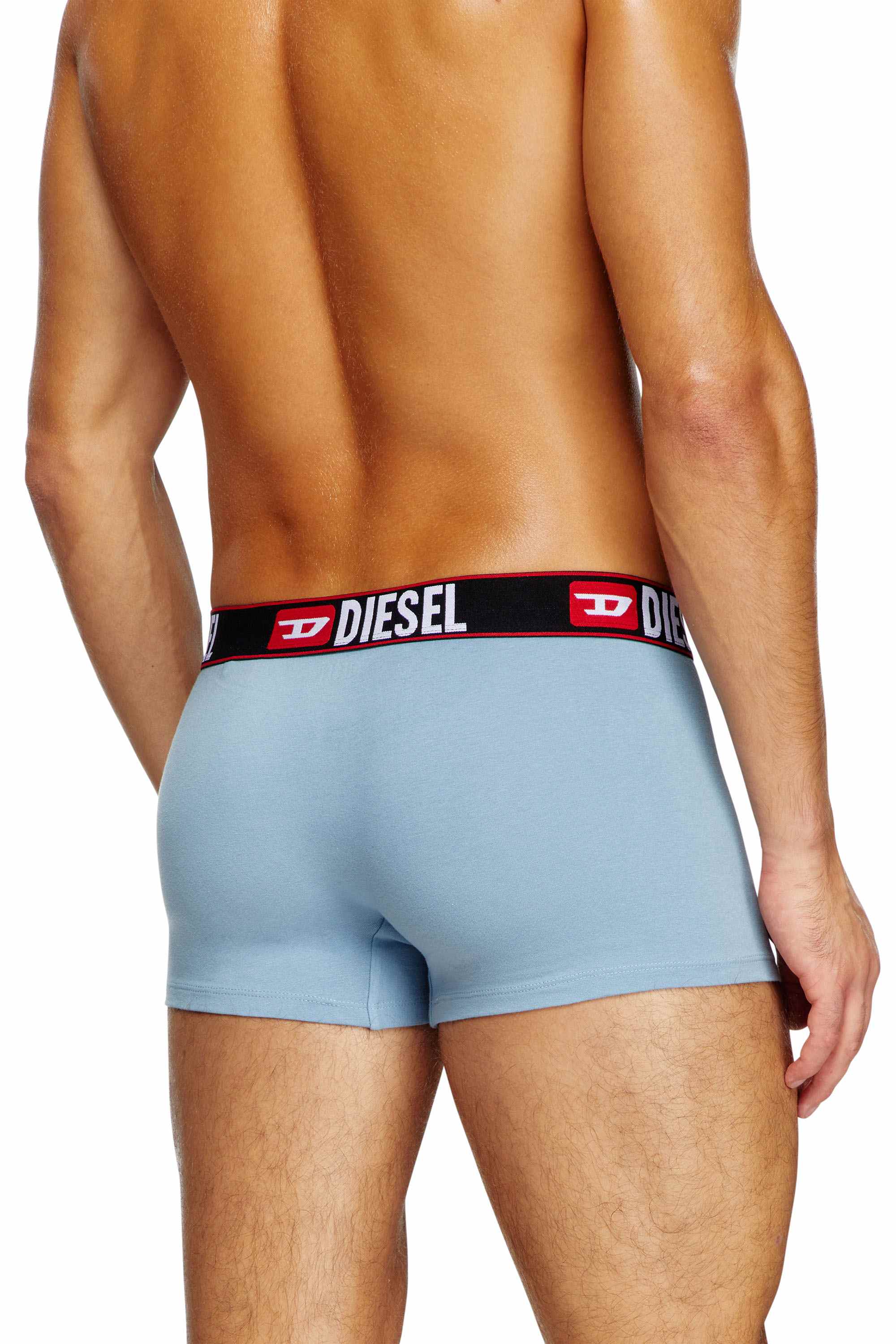 Blue  3-pack of boxer briefs with cloudy motif
