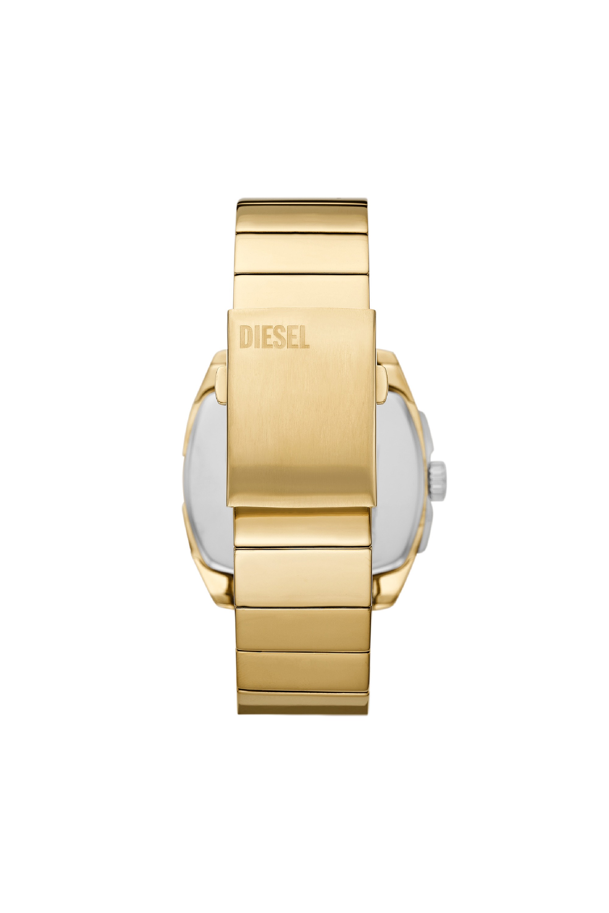 Gold D.V.A. stainless steel watch