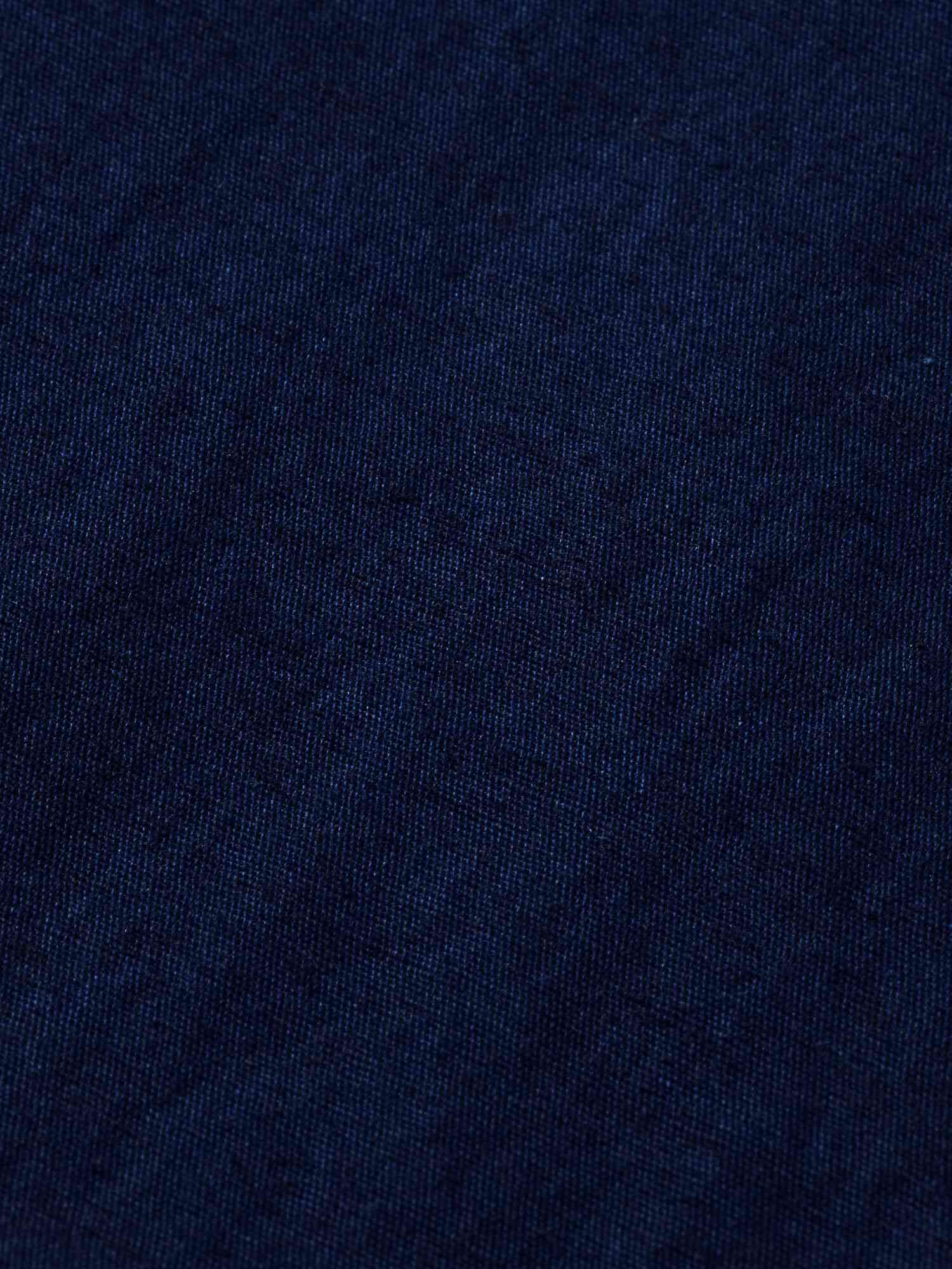 Scotch & Soda  Indigo linen pleated beach chino