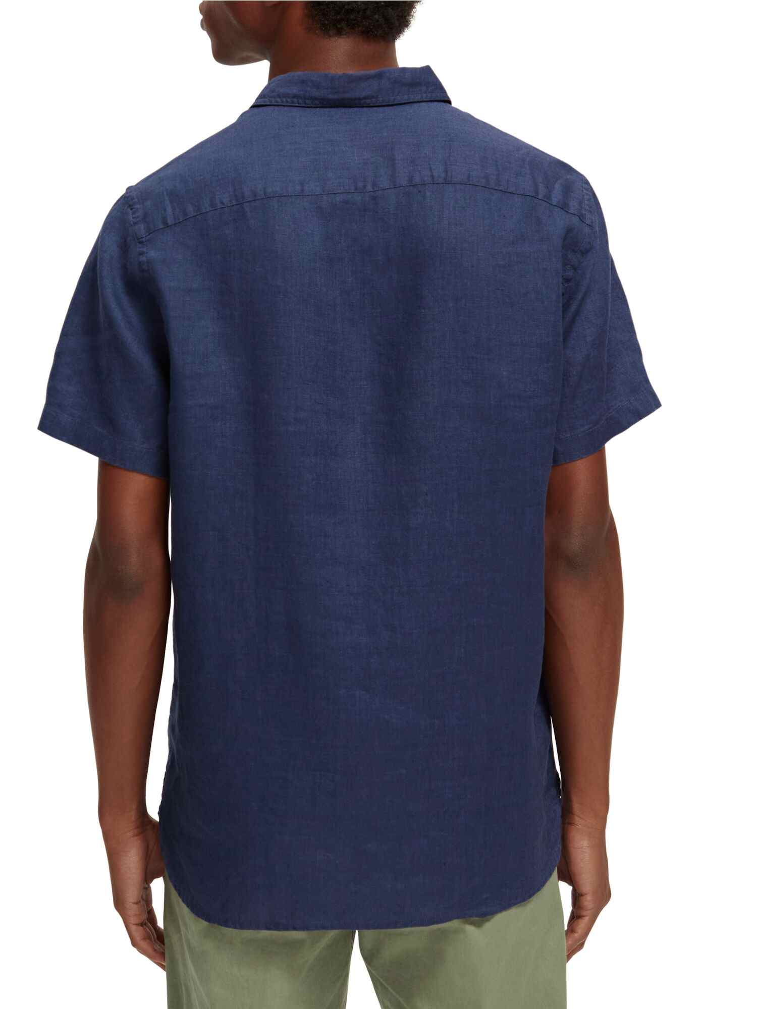Scotch & Soda Short sleeve linen shirt
