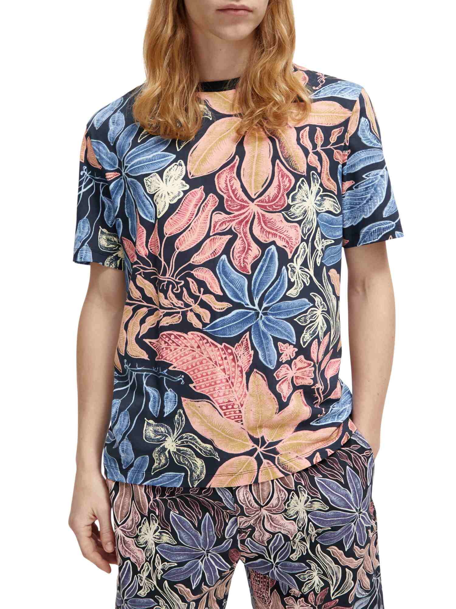 Scotch & Soda Big AOP T-Shirt