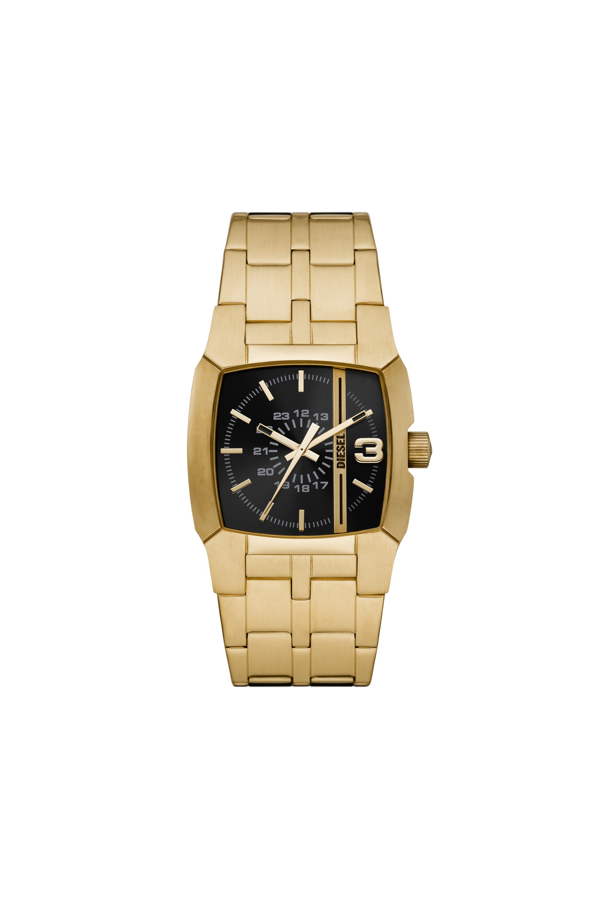 Cliffhanger Gold-Tone Stainless Steel Watch