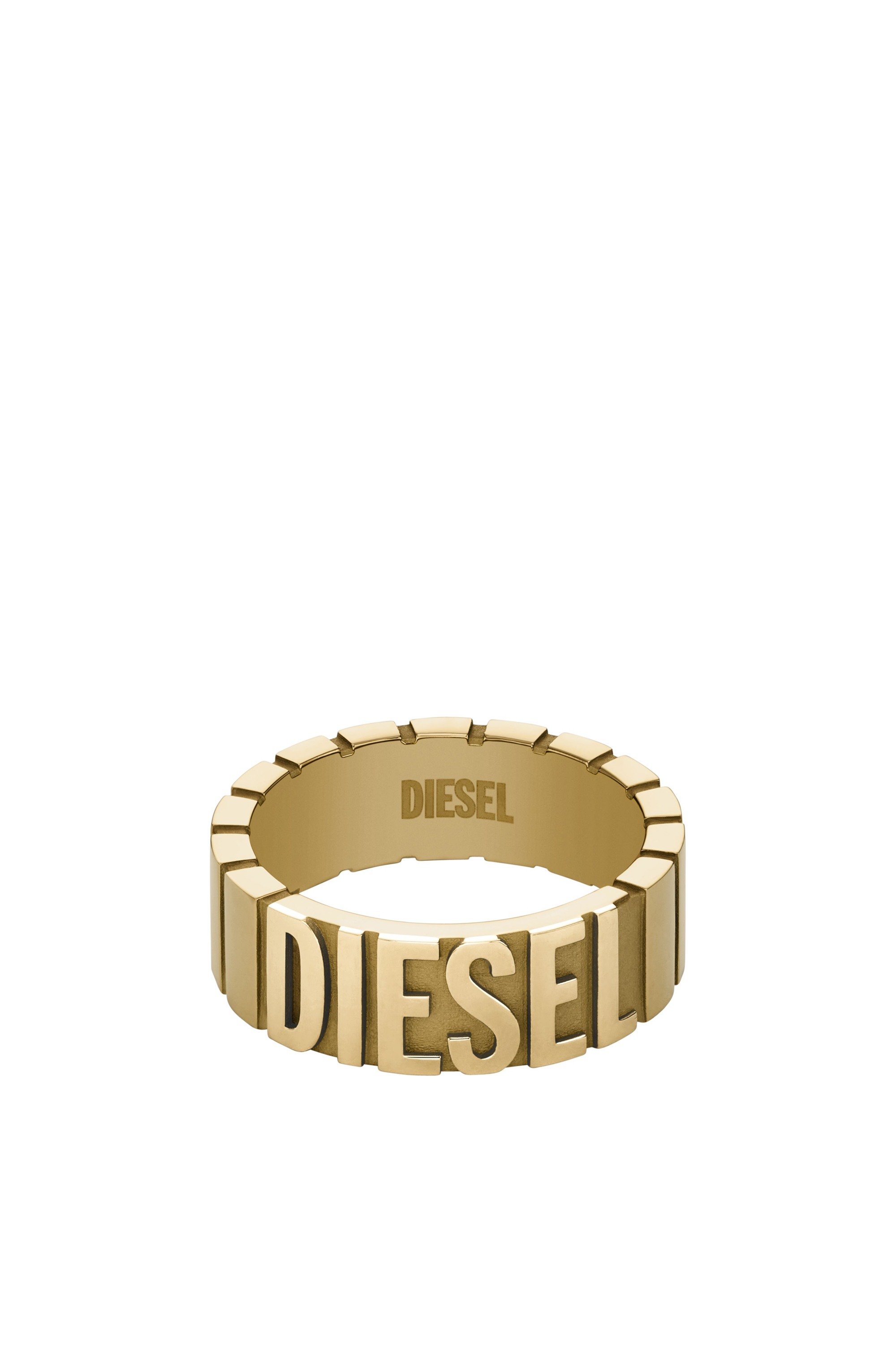 Gold DX1439- Gold-tone stainless steel ring