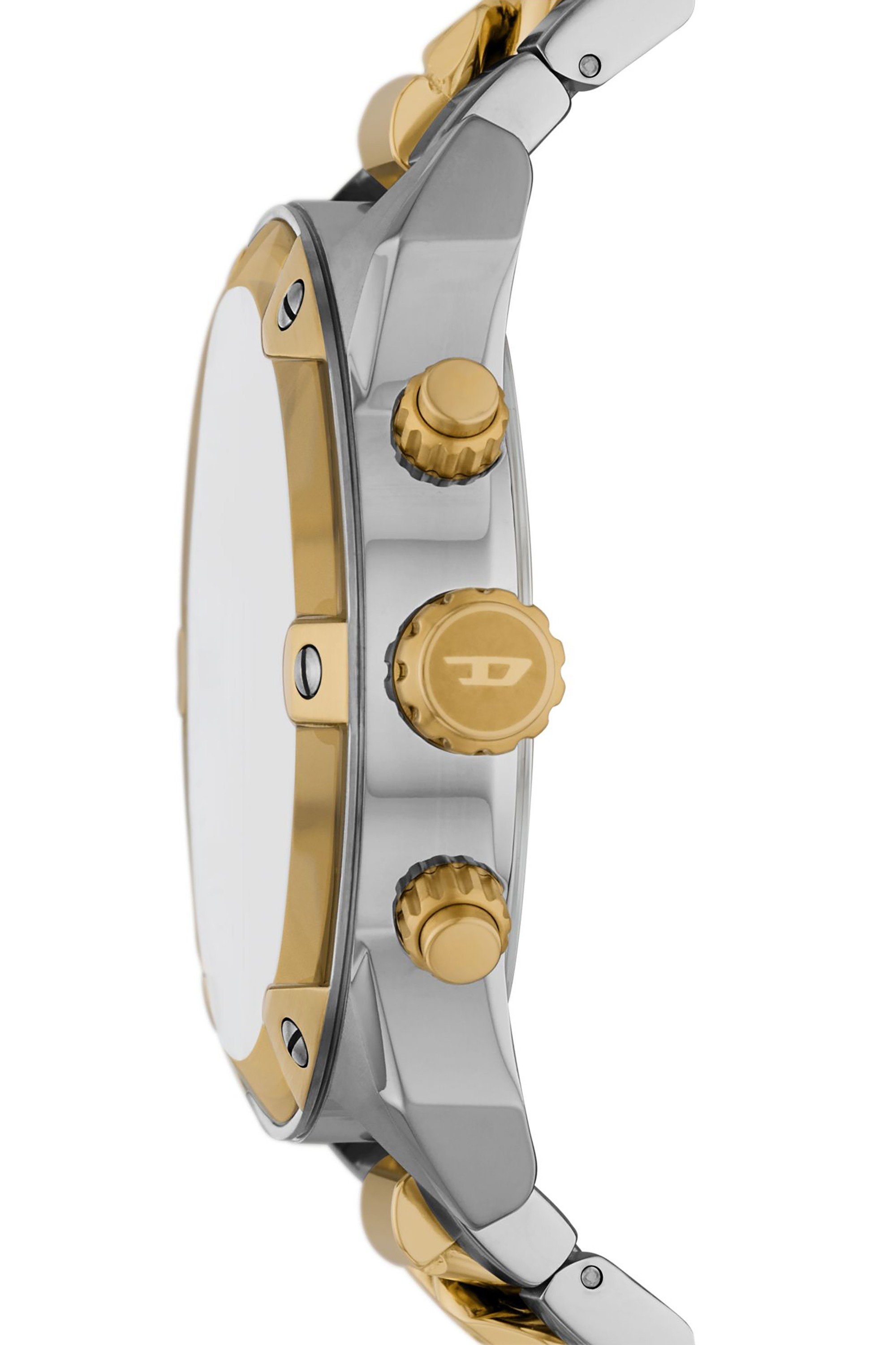 Silver Spiked Stainless Steel Watch