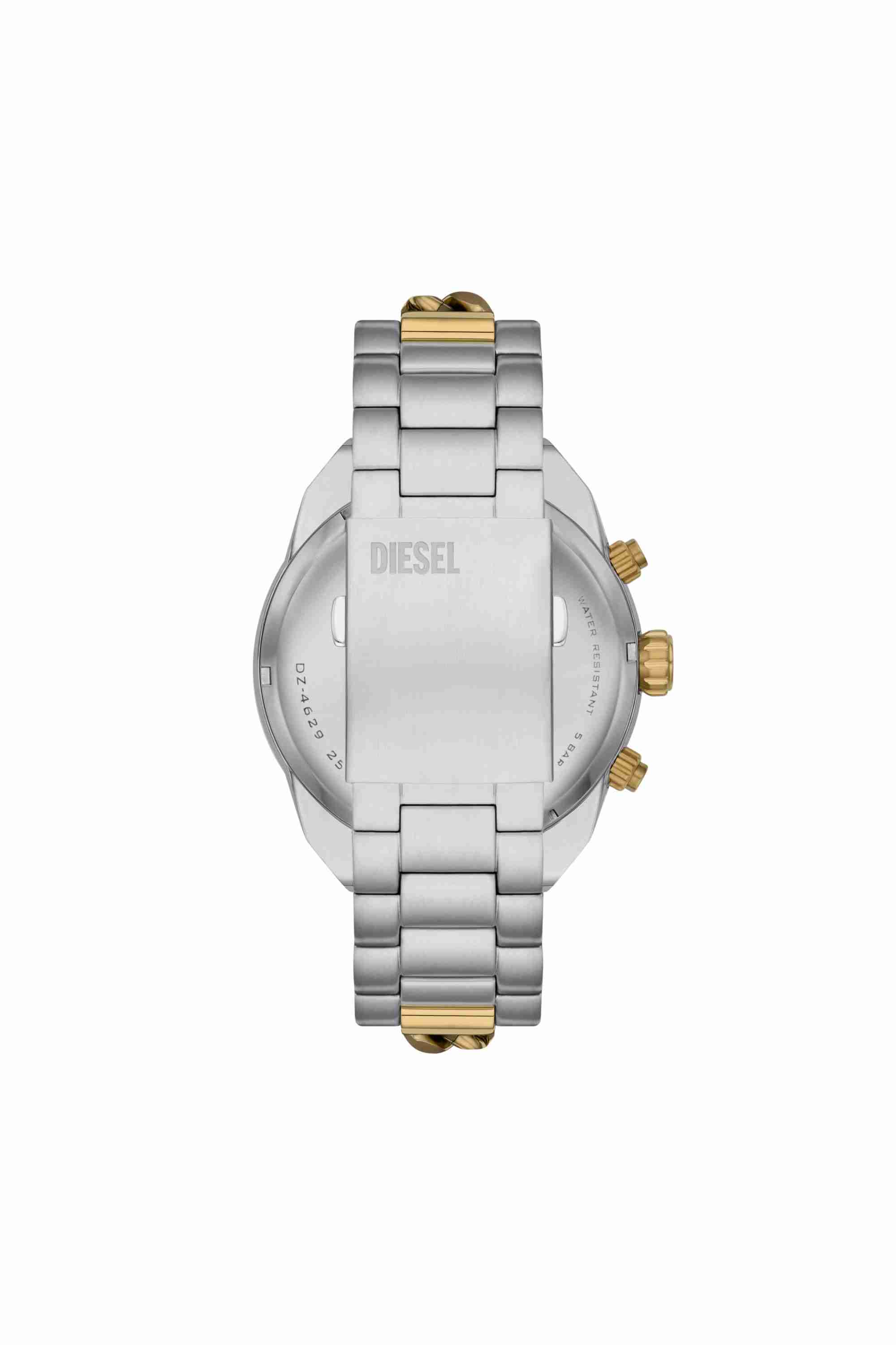 Silver Spiked Stainless Steel Watch
