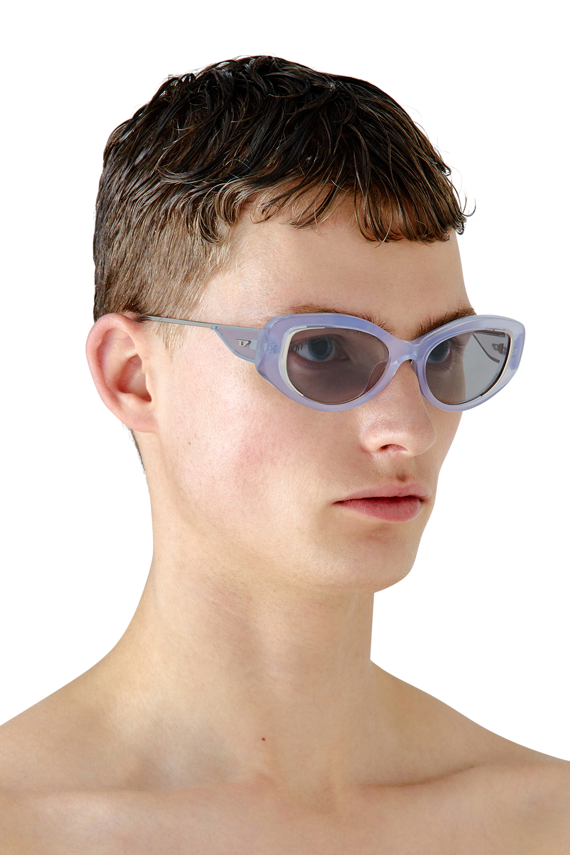 Pink Cat-eye style sunglasses